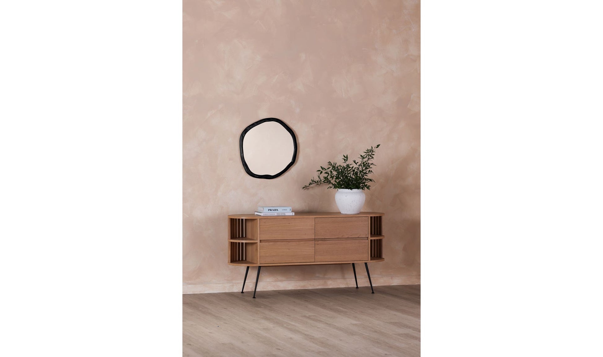 Foundry Small Mirror Black by Moe's Home Collection - view 7