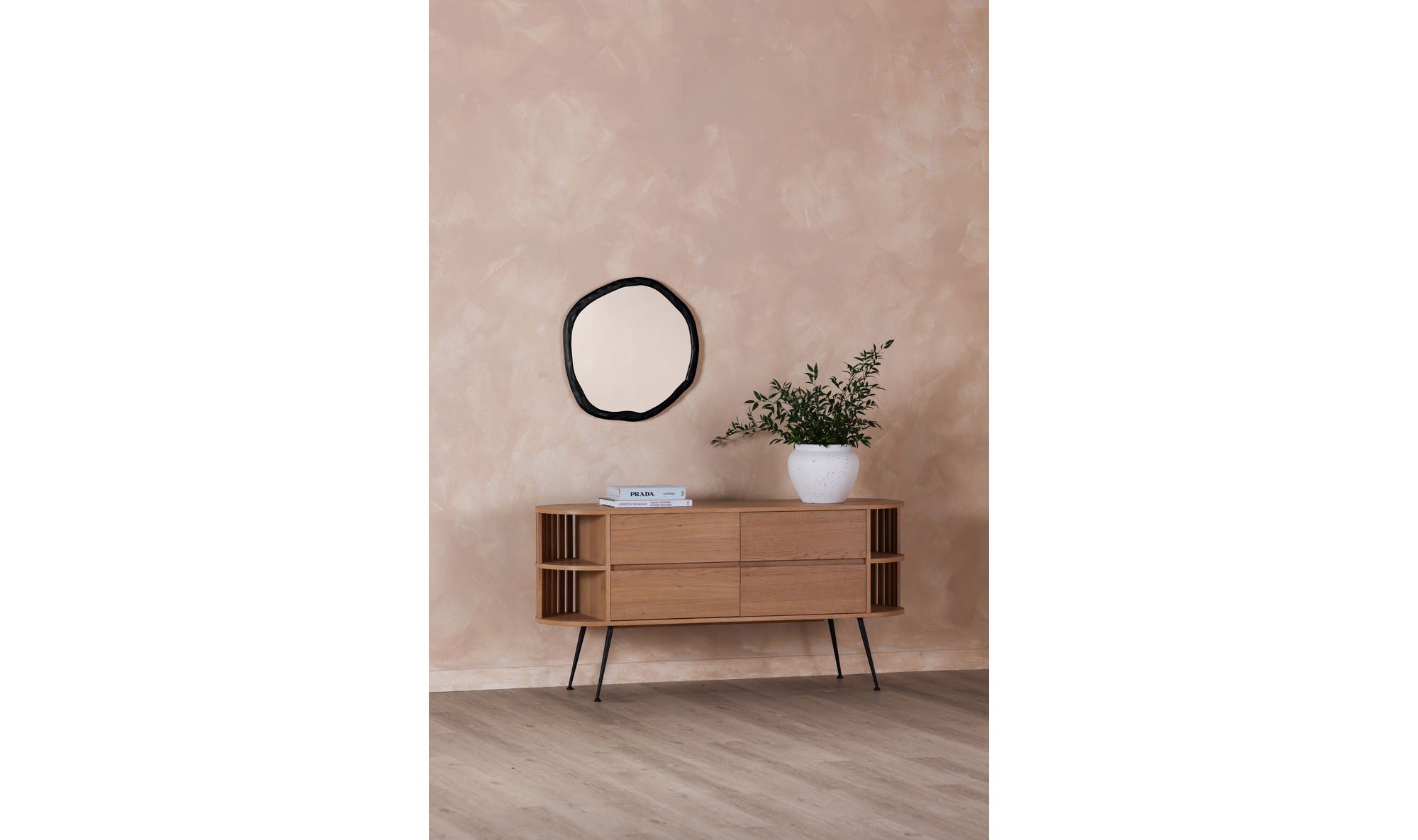Foundry Small Mirror Black by Moe's Home Collection - view 7
