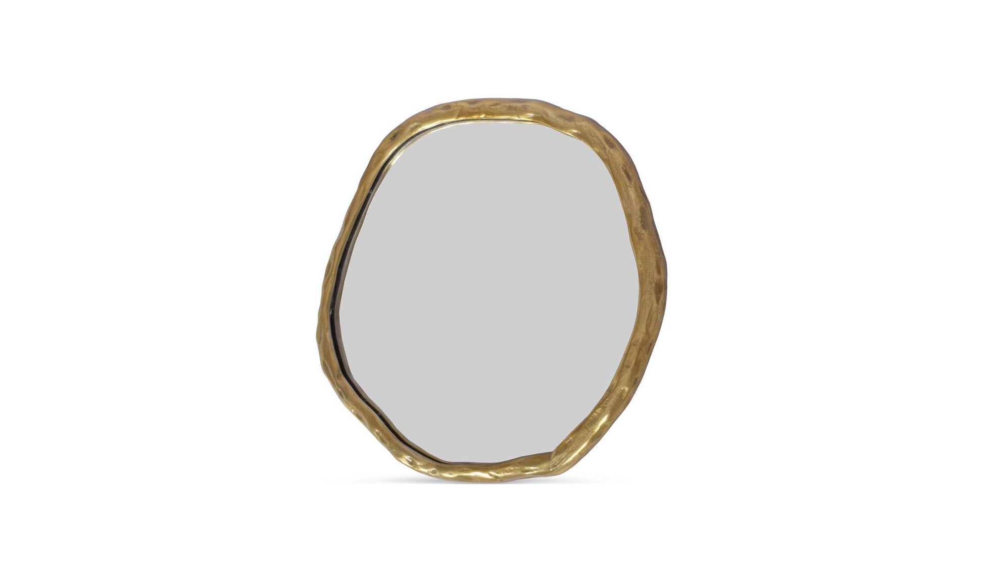 Foundry Small Mirror Gold by Moe's Home Collection - view 7