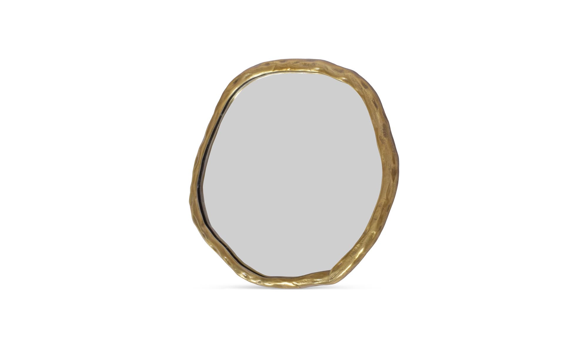 Foundry Small Mirror Gold by Moe's Home Collection - view 7