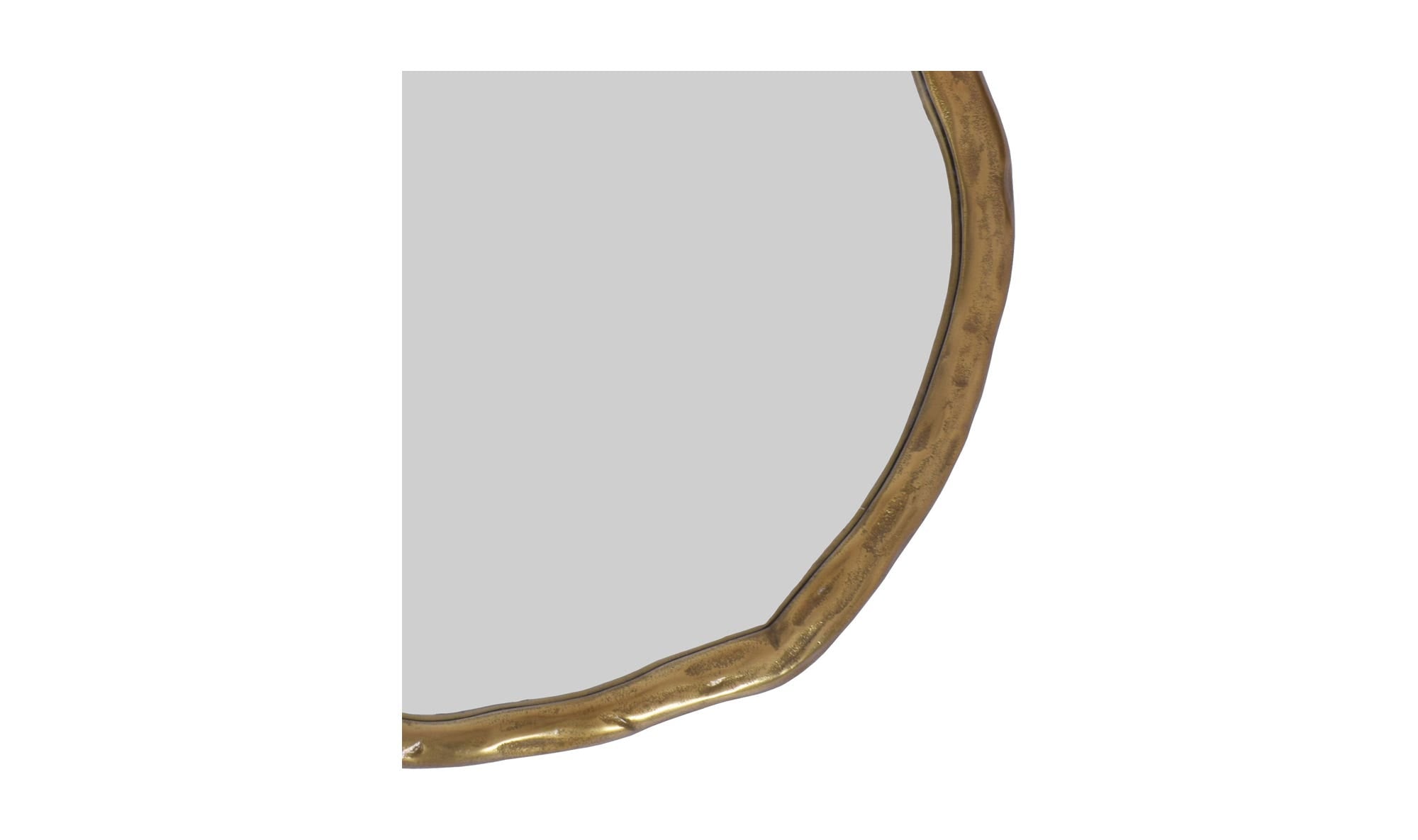 Foundry Small Mirror Gold by Moe's Home Collection - view 8