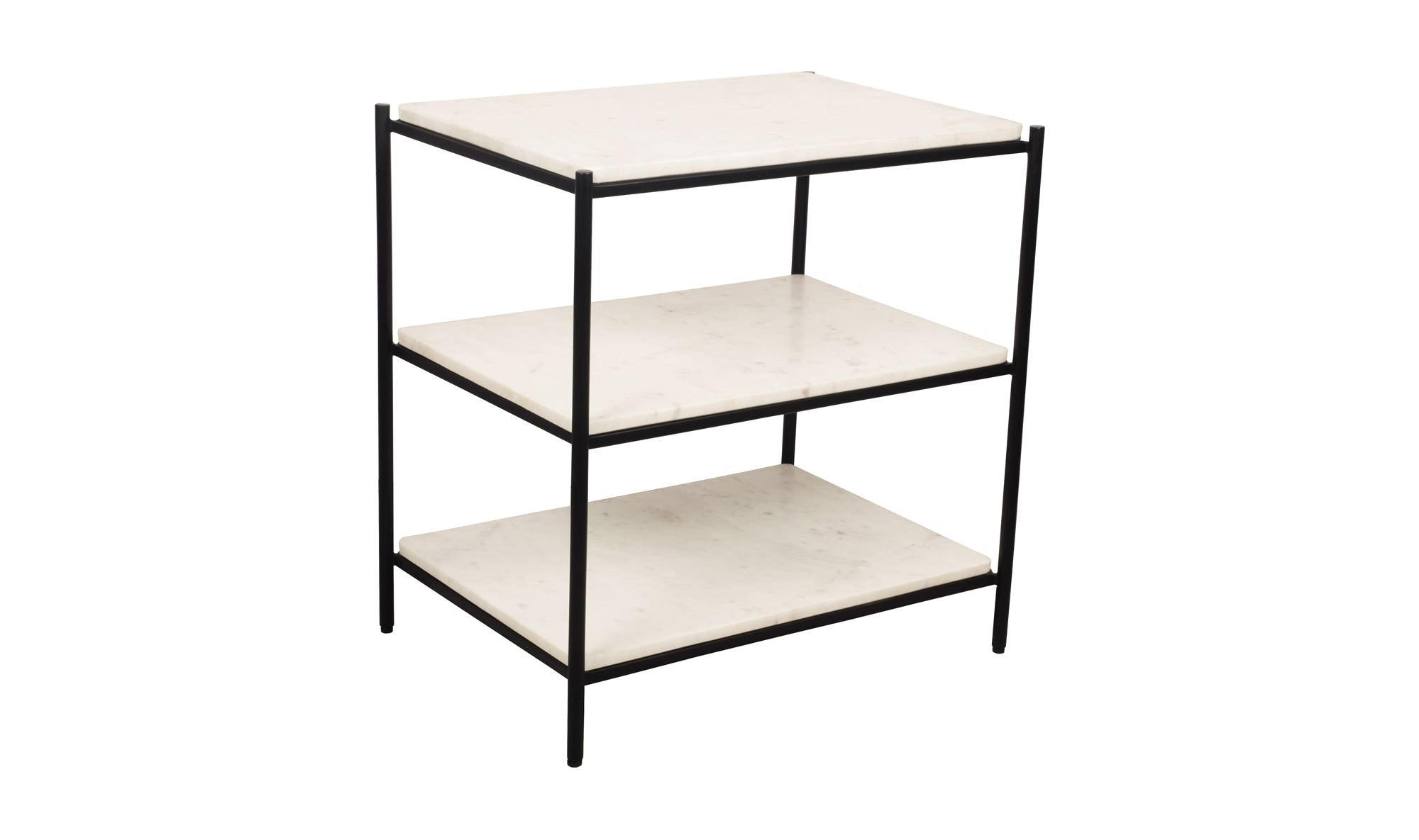 Trine Nightstand White Marble by Moe's Home Collection - view 9