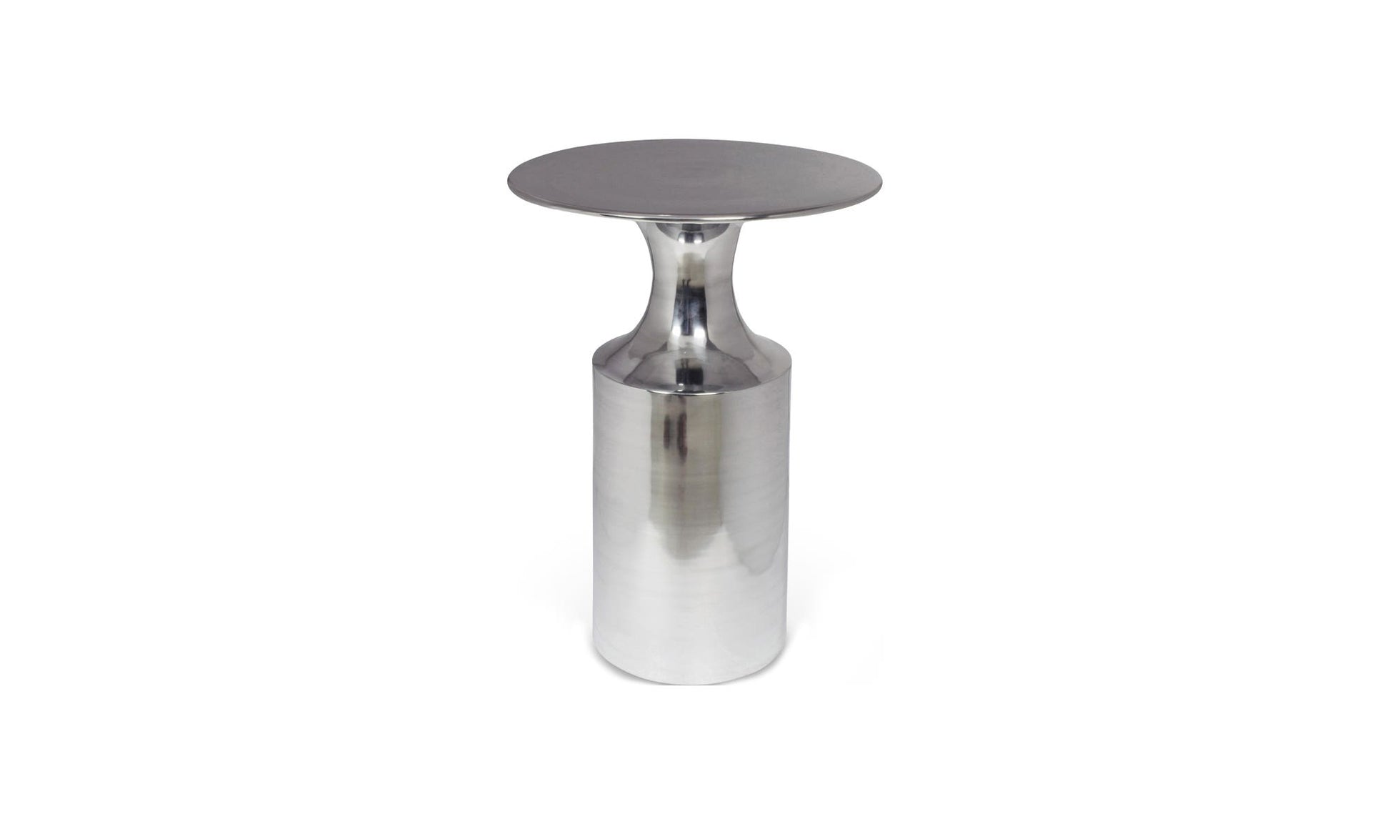 Rassa Accent Table Polished Silver by Moe's Home Collection - view 9