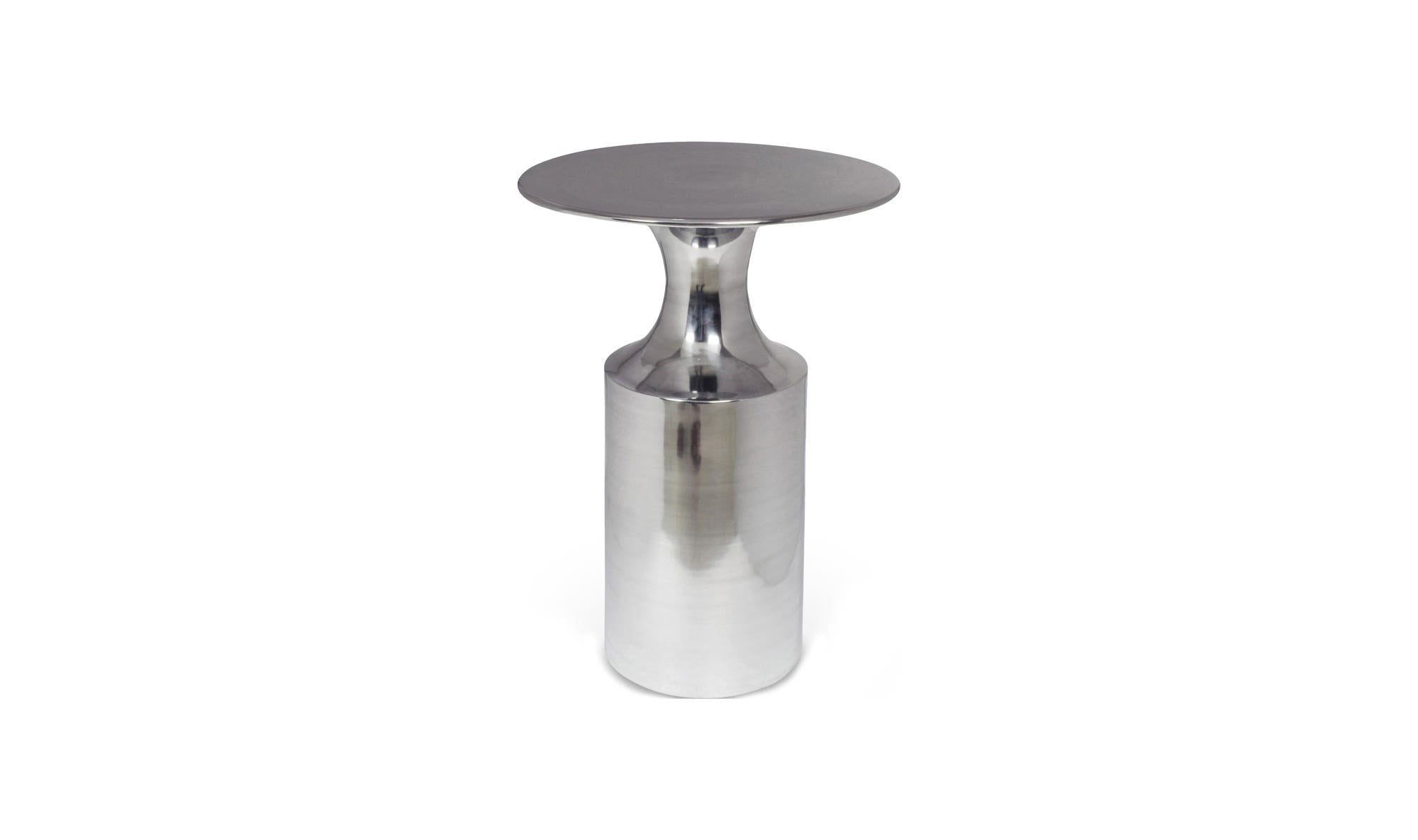 Rassa Accent Table Polished Silver by Moe's Home Collection - view 9