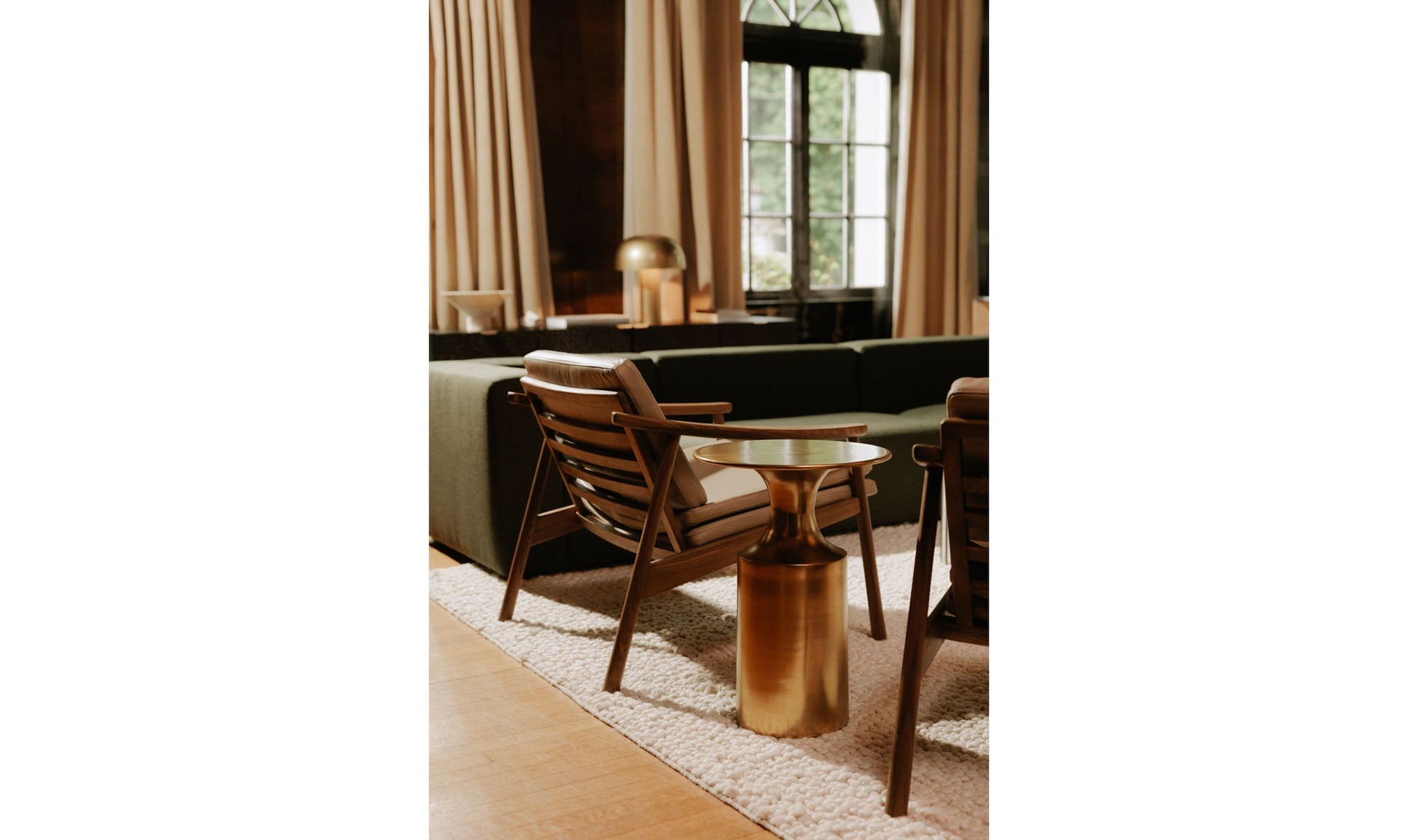 Rassa Accent Table Gold by Moe's Home Collection - view 9