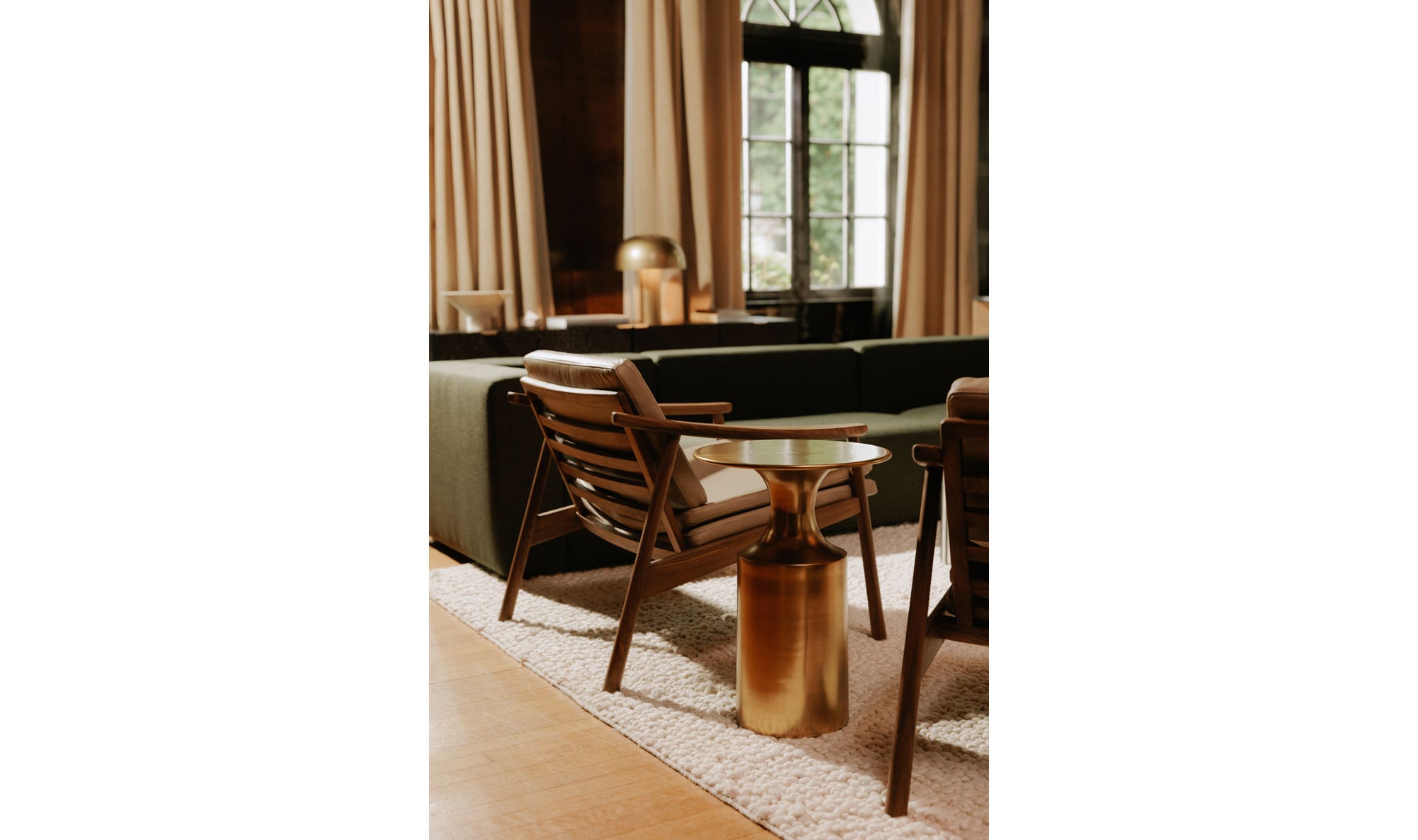 Rassa Accent Table Gold by Moe's Home Collection - view 9