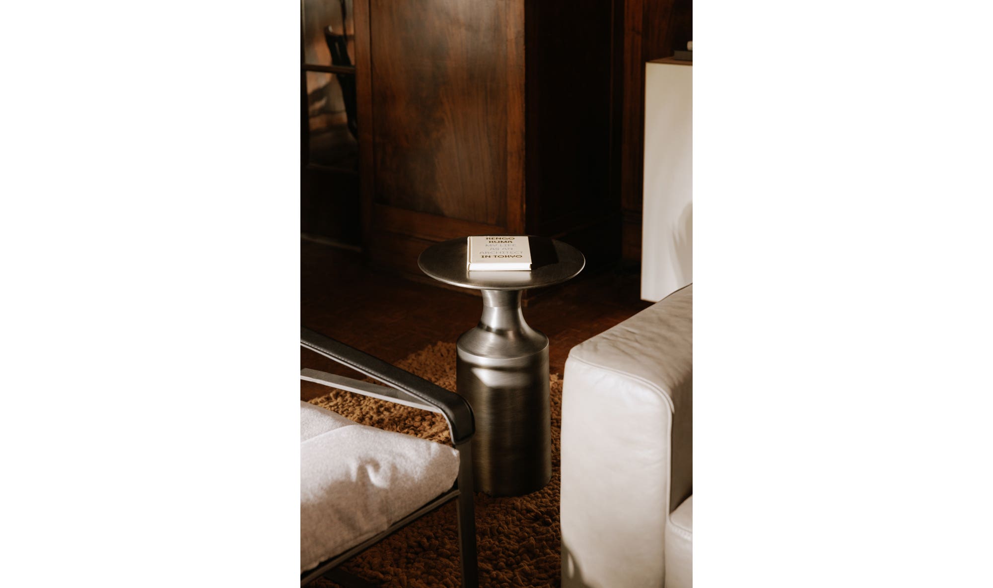 Rassa Accent Table Polished Zinc by Moe's Home Collection - view 6