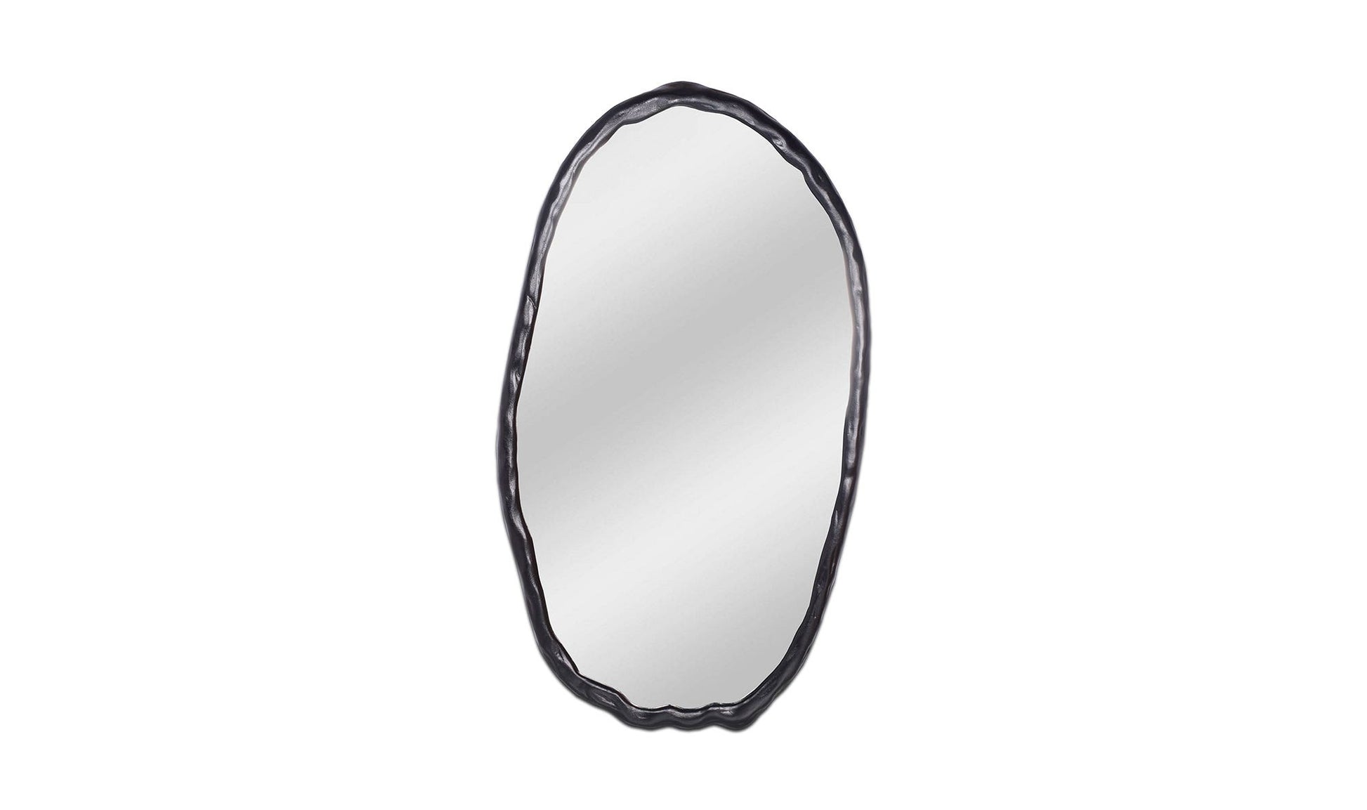 Foundry Oval Mirror Black by Moe's Home Collection - view 6