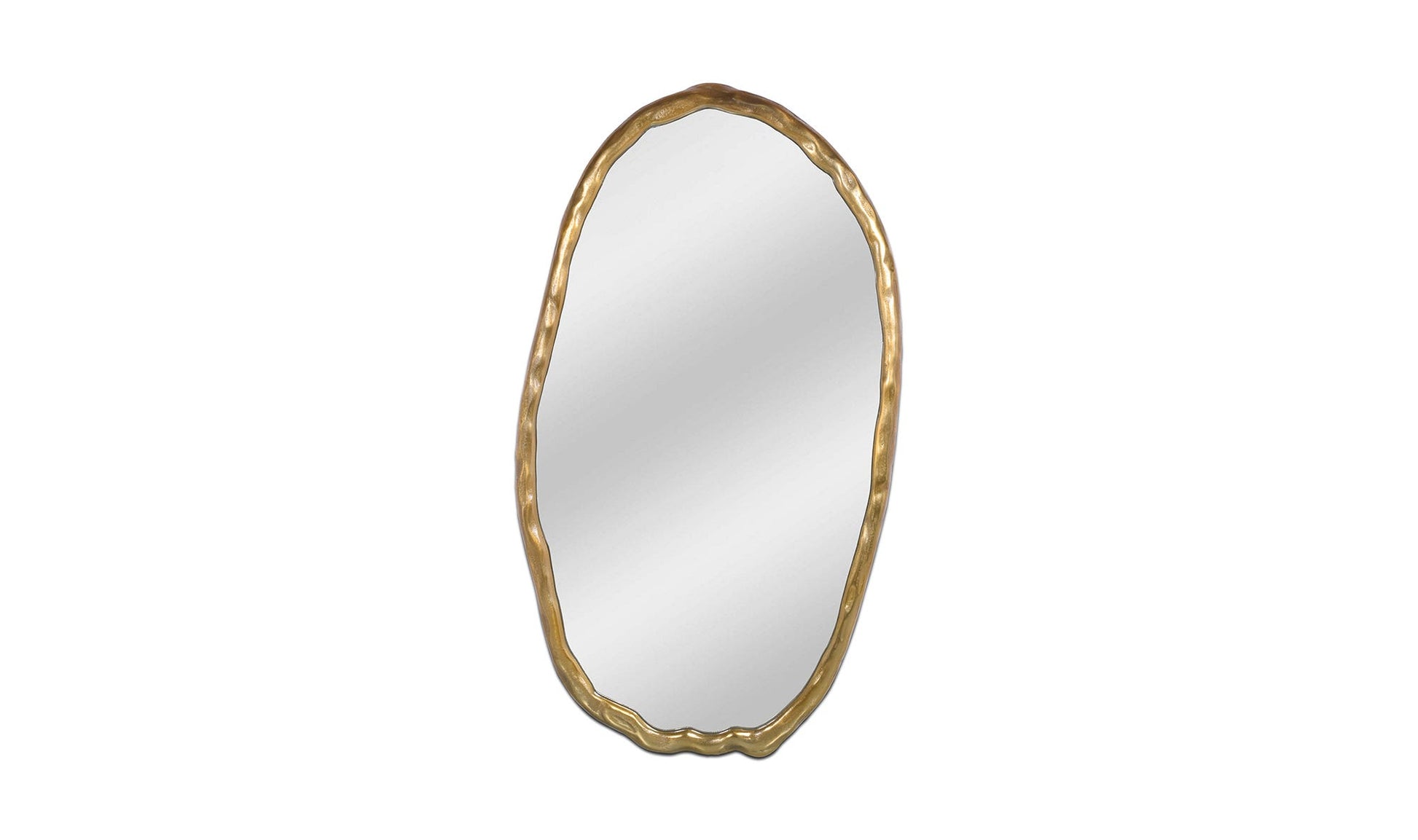Foundry Oval Mirror Gold by Moe's Home Collection - view 6