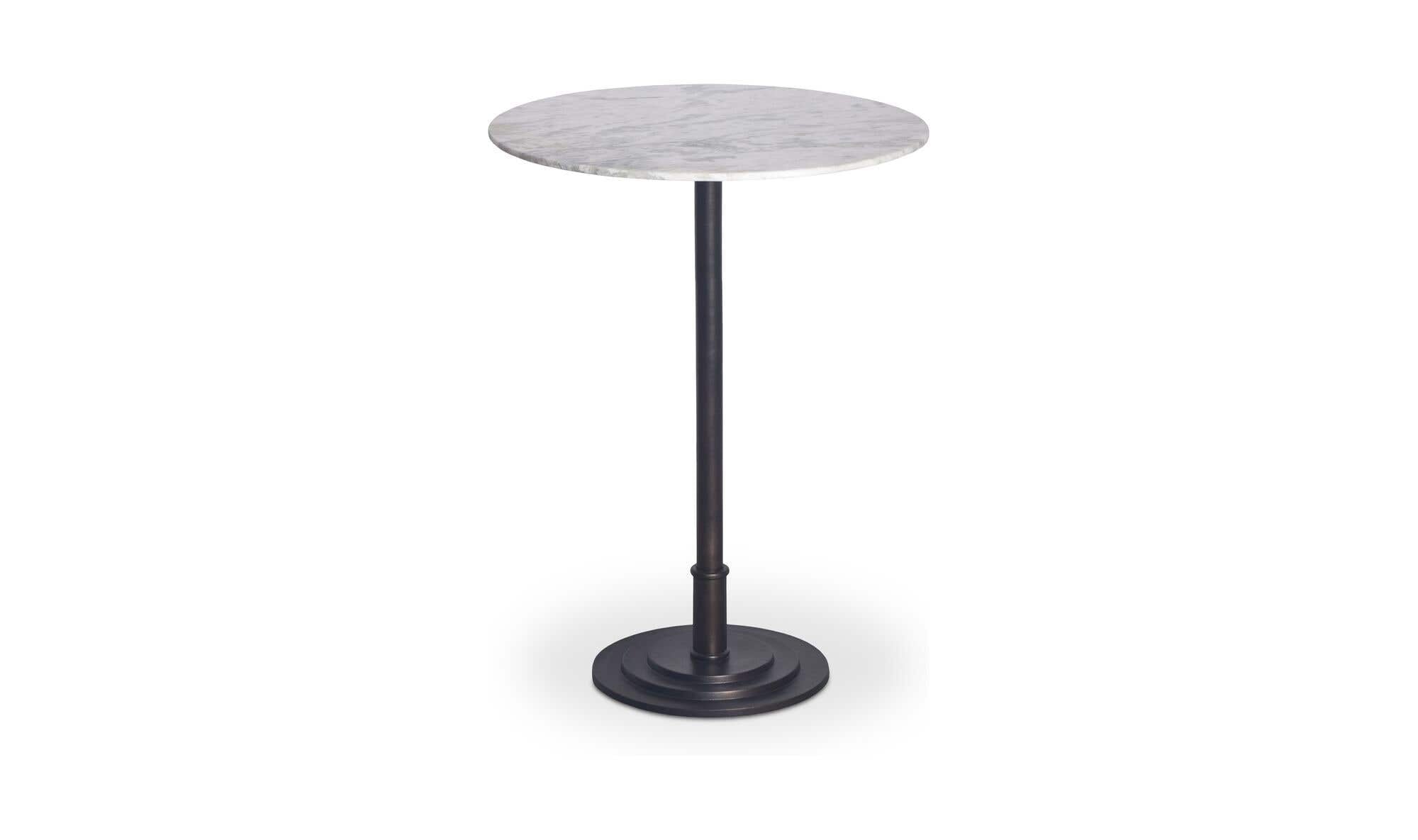 Tori Outdoor Bar Table White Marble by Moe's Home Collection - view 5