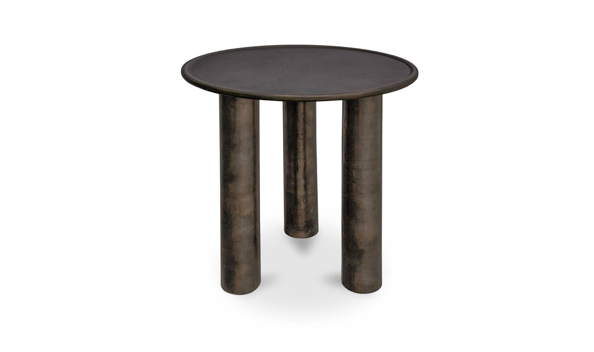 Deacon Outdoor Side Table Deep Bronze by Moe's Home Collection - view 6