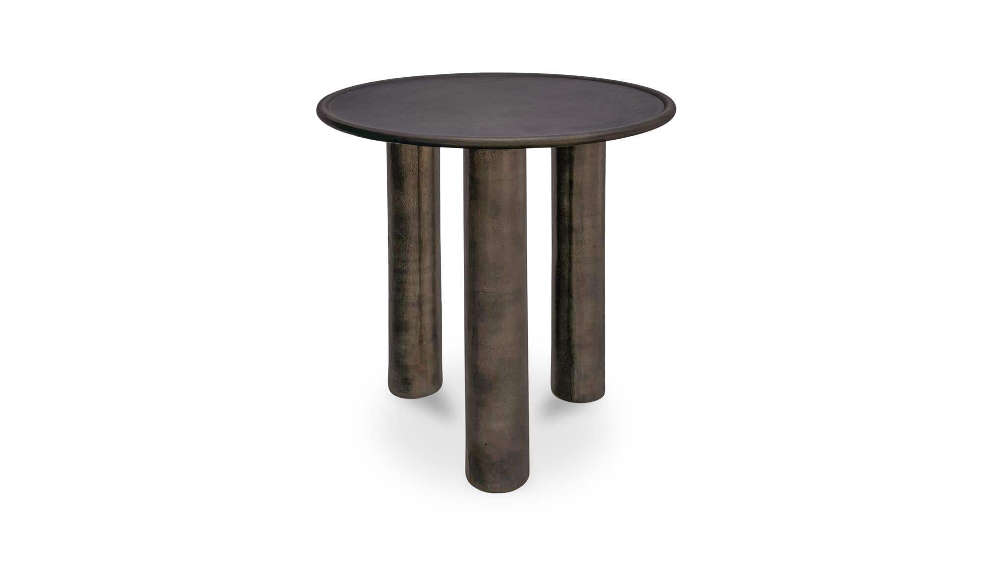 Deacon Outdoor Side Table Deep Bronze by Moe's Home Collection - view 4