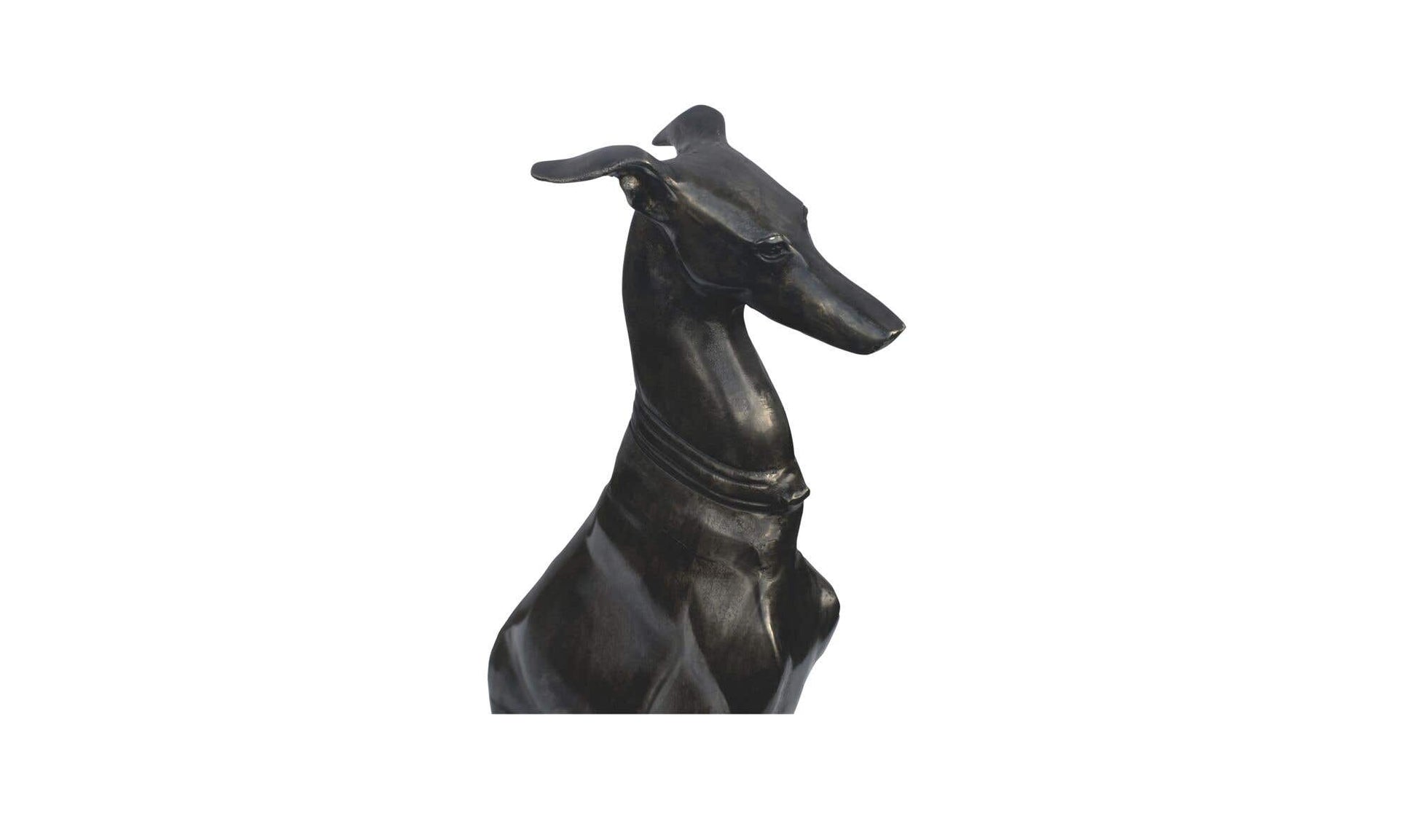 Duke Cast Aluminum Sculpture Black by Moe's Home Collection - view 9