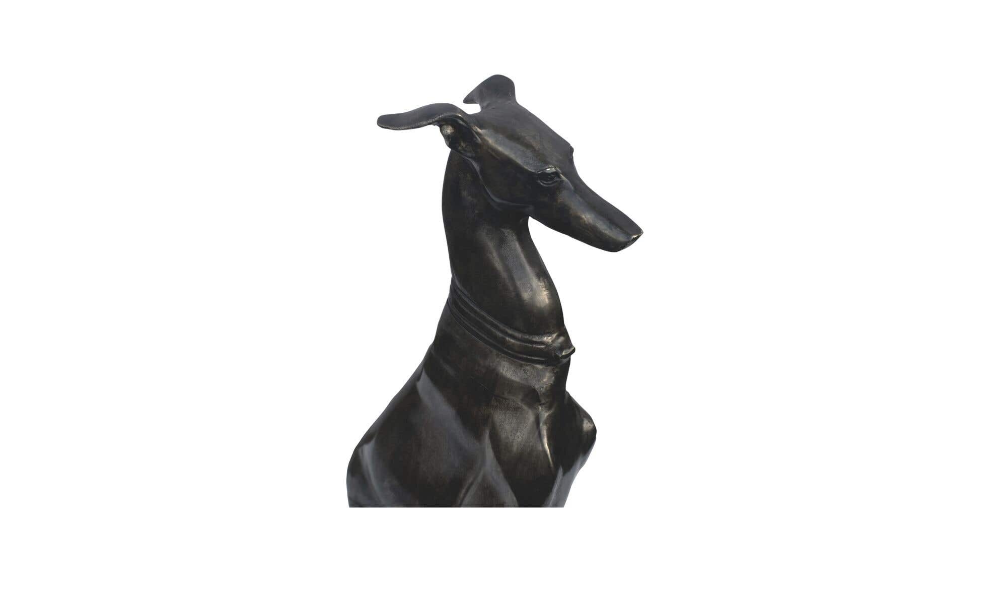 Duke Cast Aluminum Sculpture Black by Moe's Home Collection - view 9