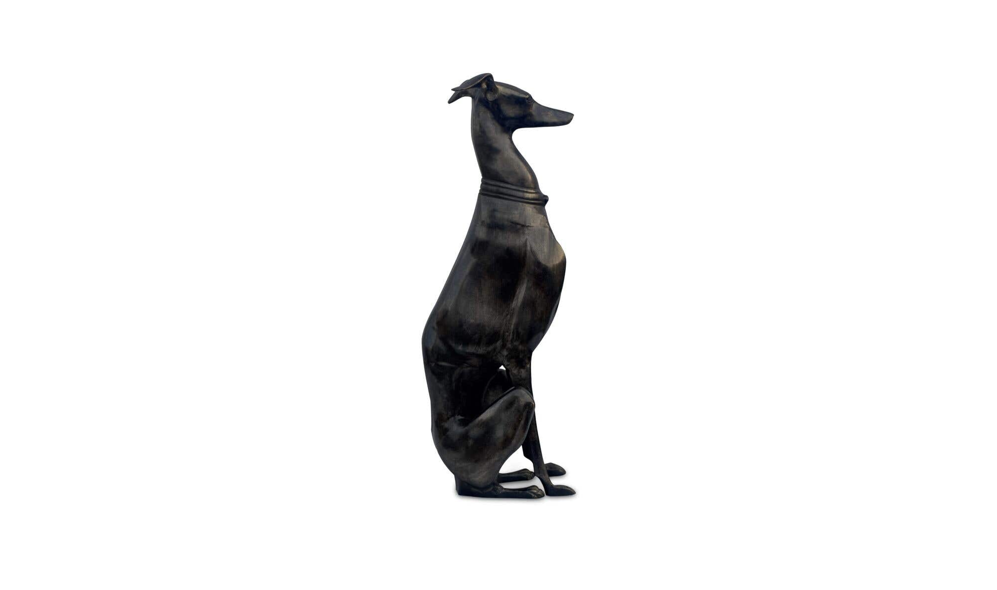 Duke Cast Aluminum Sculpture Black by Moe's Home Collection - view 6