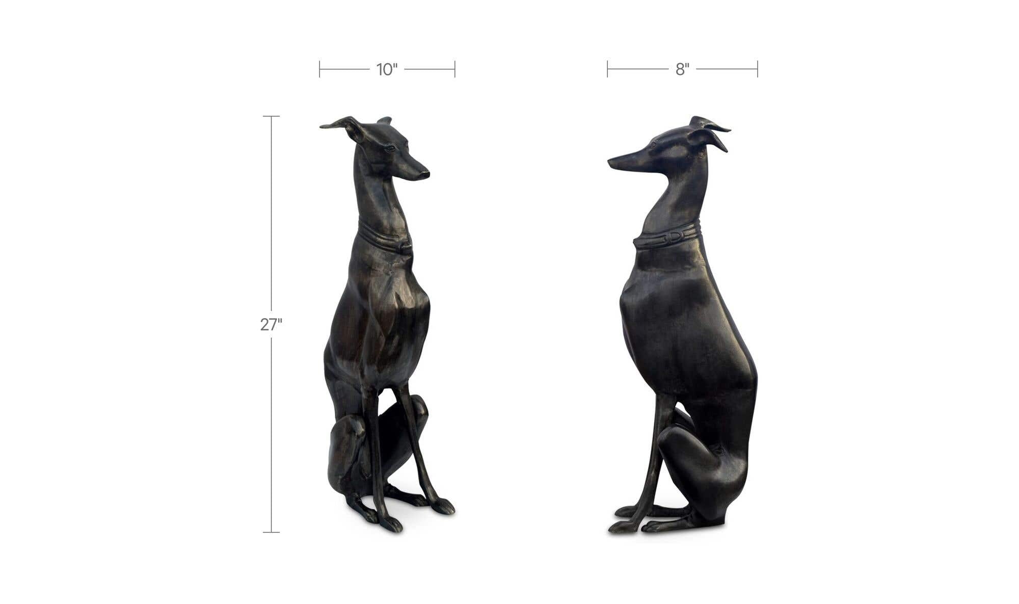 Duke Cast Aluminum Sculpture Black by Moe's Home Collection - view 10