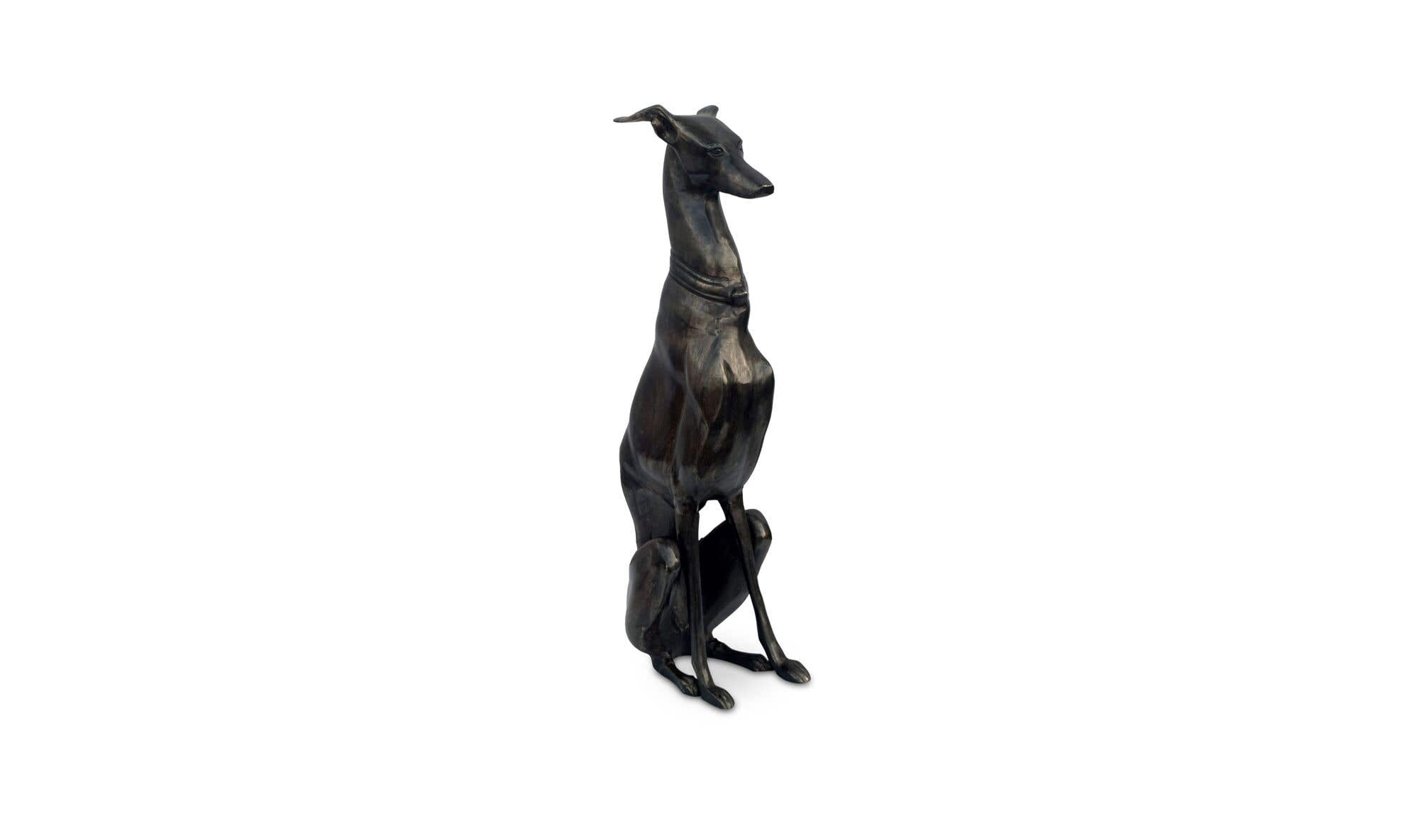 Duke Cast Aluminum Sculpture Black by Moe's Home Collection - view 4