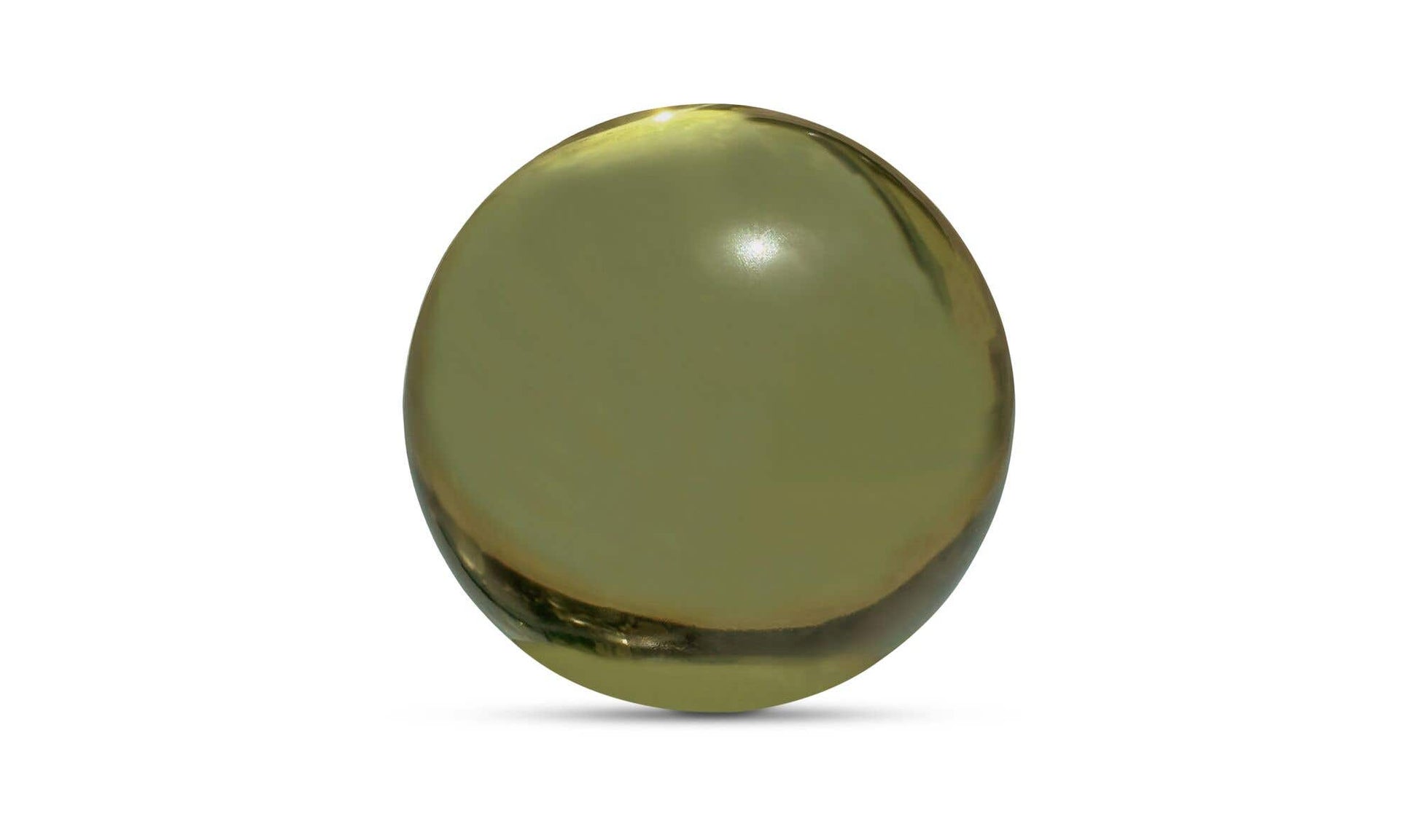Bonn Cast Glass Decorative Object Olive by Moe's Home Collection - view 6