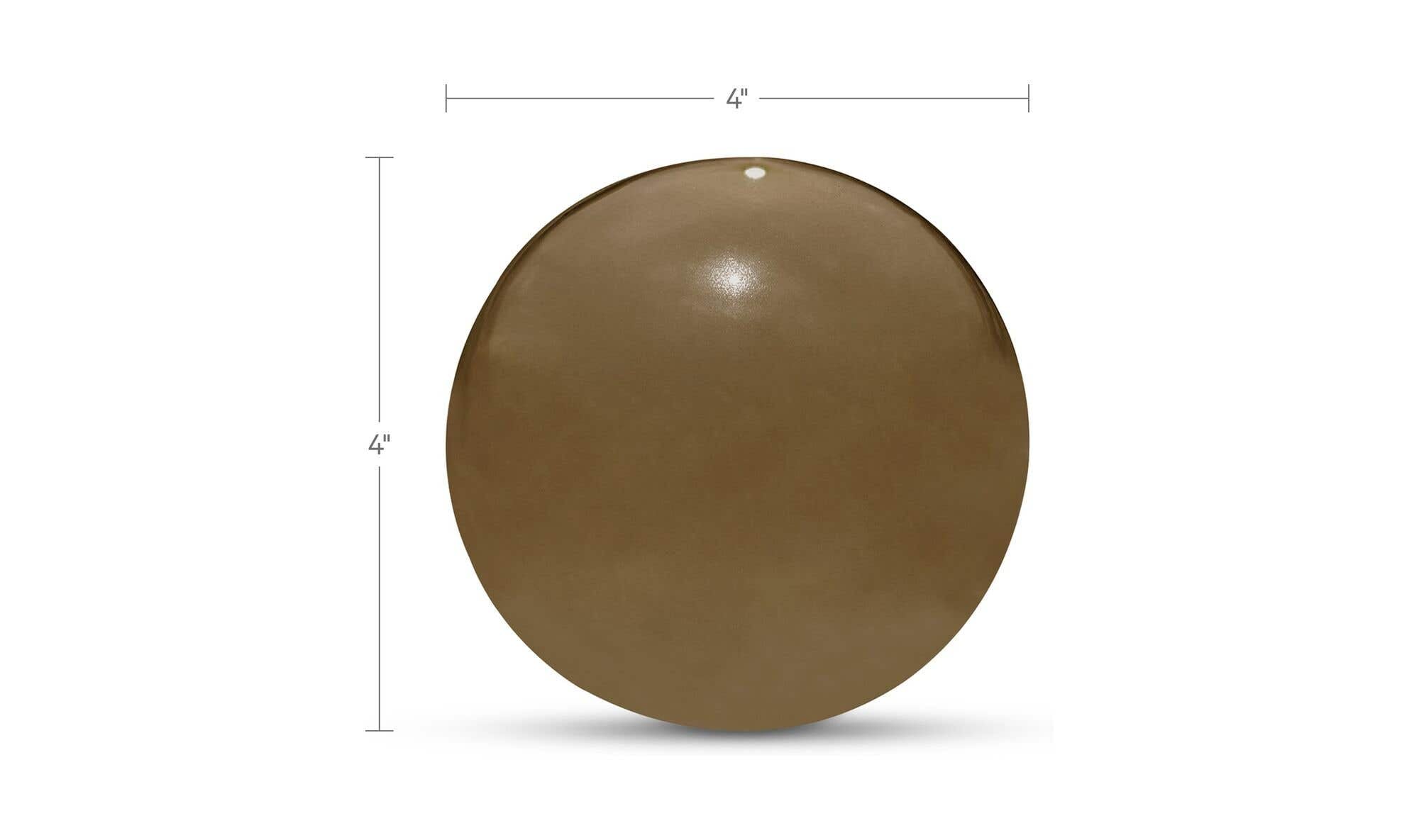 Bonn Cast Glass Decorative Object Light Smoky Brown by Moe's Home Collection - view 8