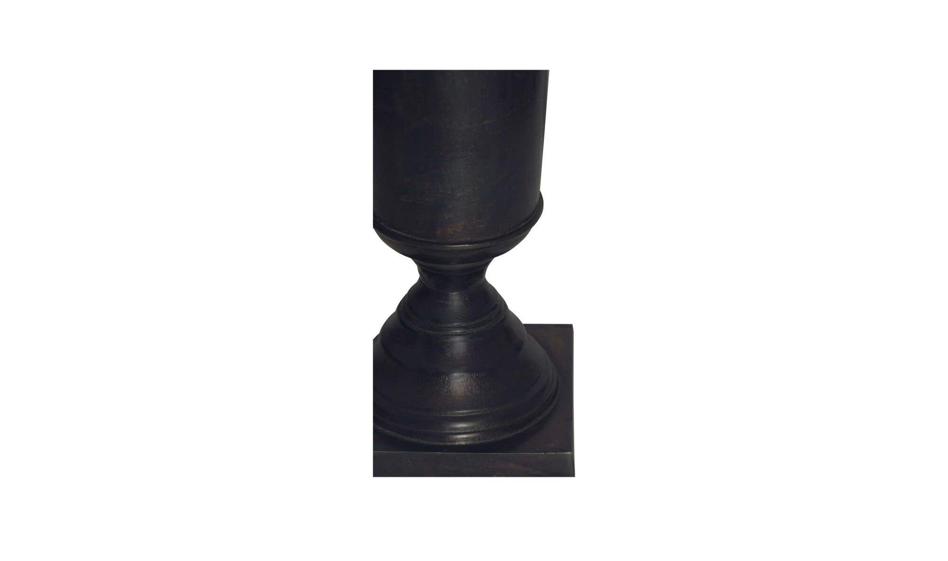 Cassia Cast Aluminum Vase Black by Moe's Home Collection - view 6