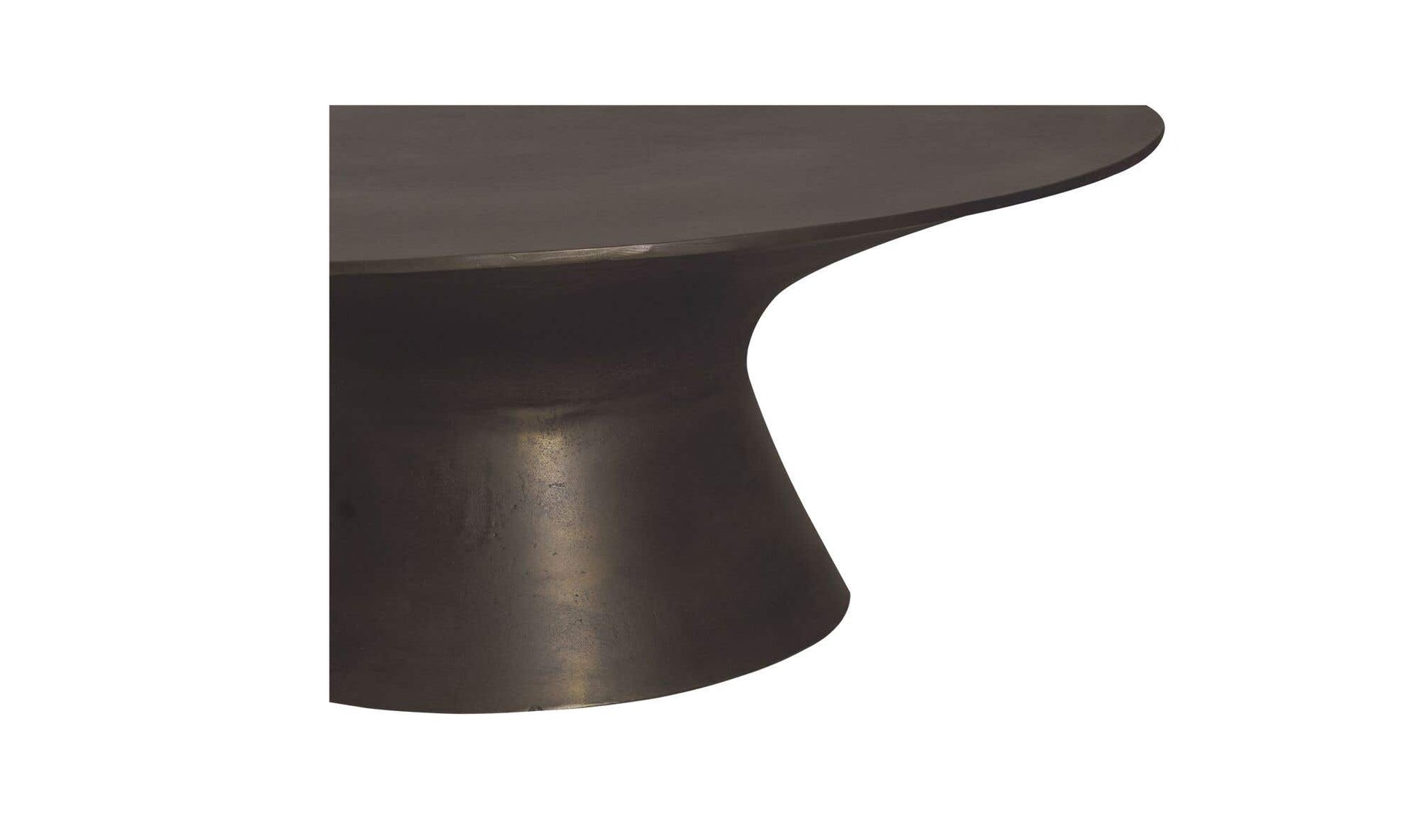 Bardo Outdoor Coffee Table Deep Bronze by Moe's Home Collection - view 13