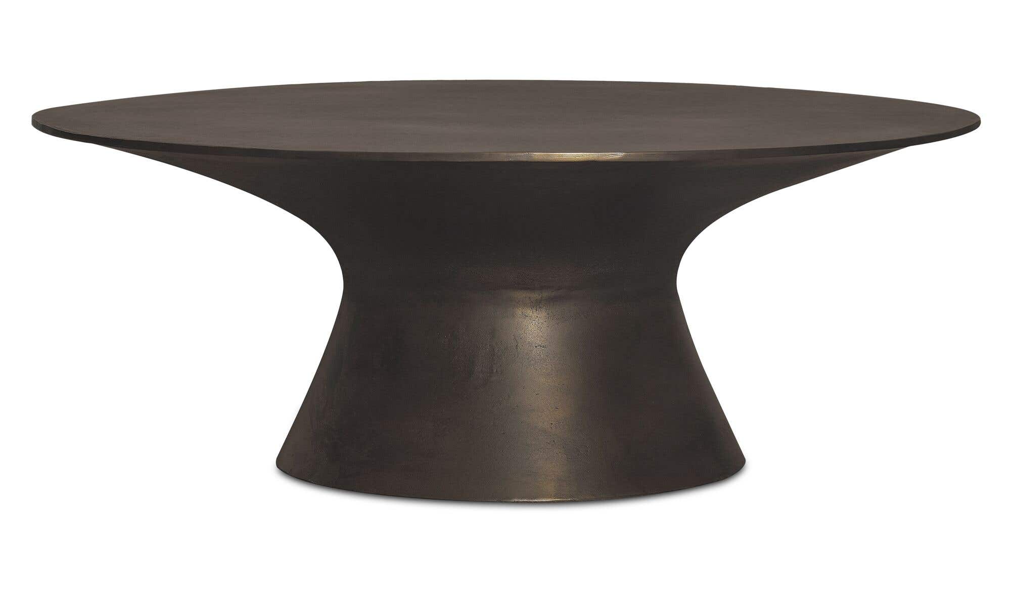 Bardo Outdoor Coffee Table Deep Bronze by Moe's Home Collection - view 7