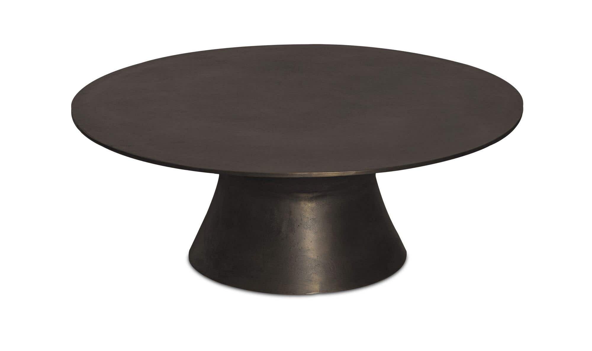 Bardo Outdoor Coffee Table Deep Bronze by Moe's Home Collection - view 9