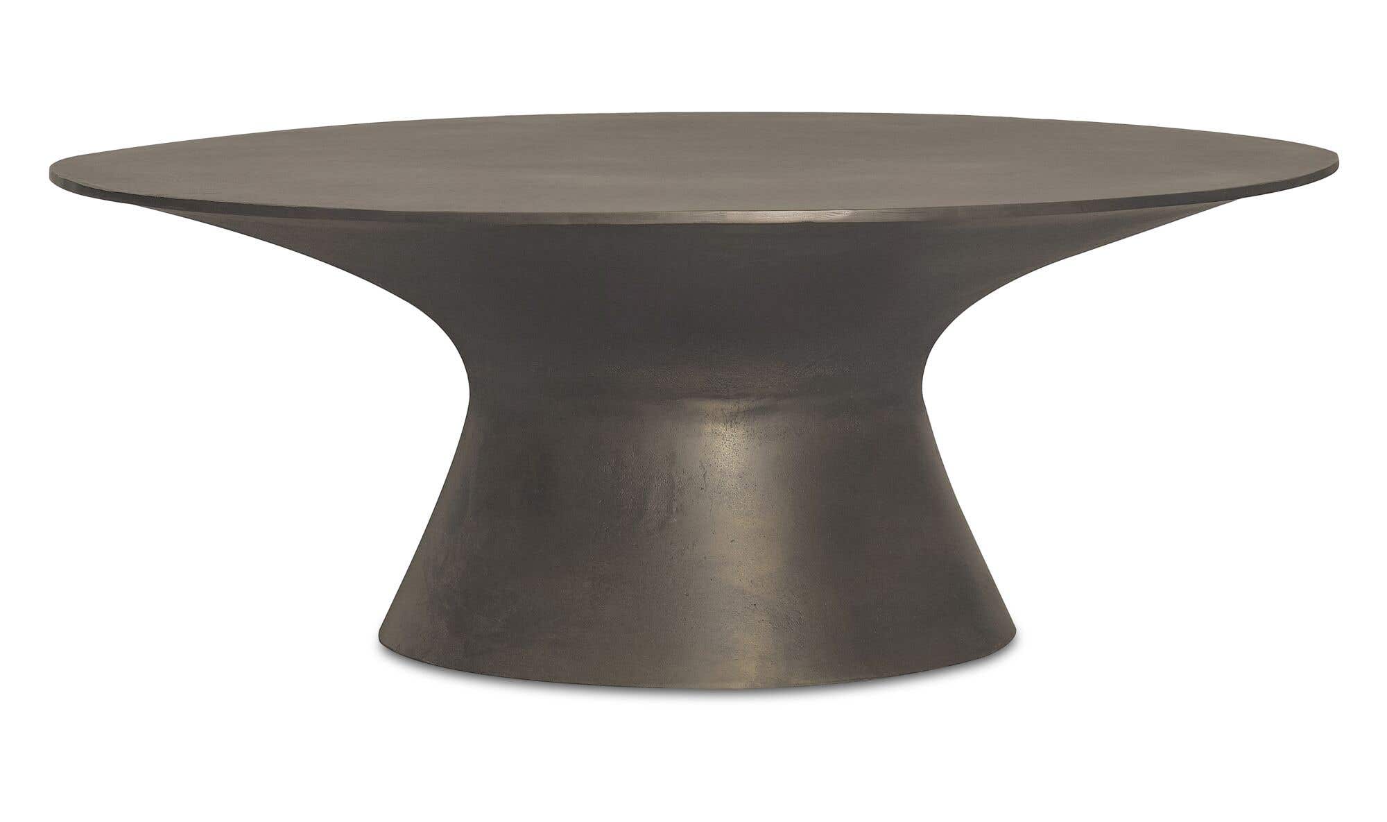 Bardo Outdoor Coffee Table Deep Bronze by Moe's Home Collection - view 11