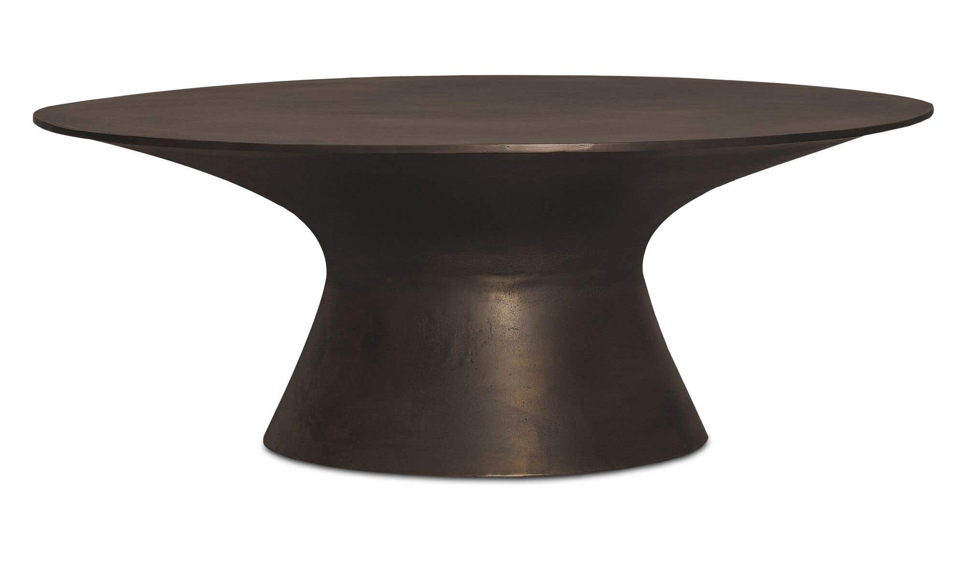 Bardo Outdoor Coffee Table Deep Bronze by Moe's Home Collection - view 4