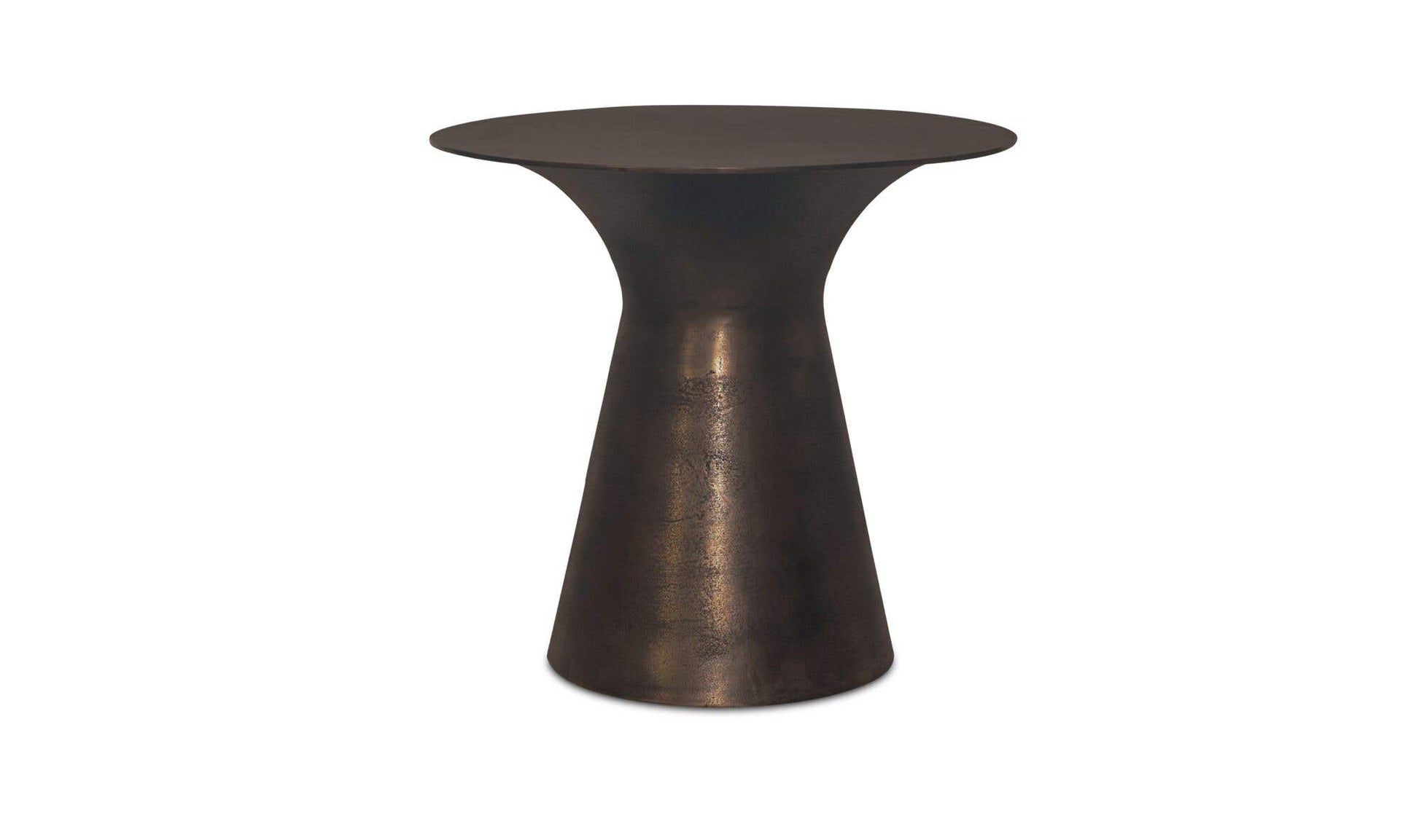 Bardo Outdoor Side Table Deep Bronze by Moe's Home Collection - view 4
