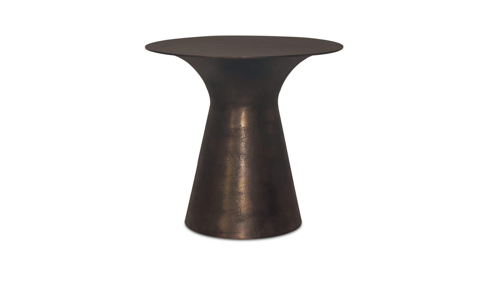 Bardo Outdoor Side Table Deep Bronze by Moe's Home Collection - view 4