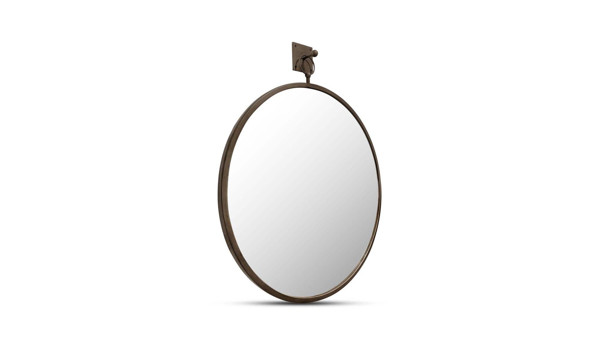 Cameo Mirror Aged Brass by Moe's Home Collection - view 7