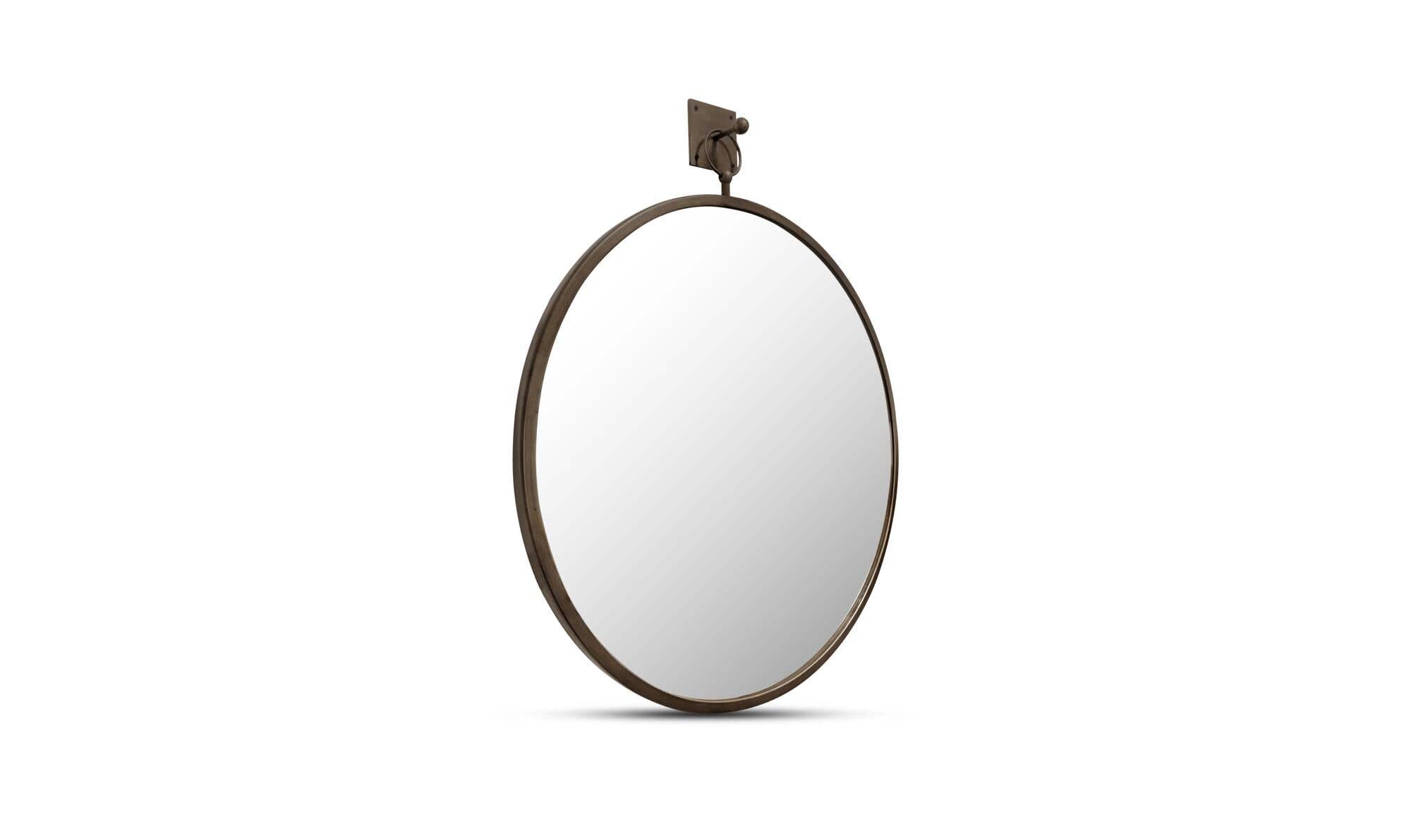 Cameo Mirror Aged Brass by Moe's Home Collection - view 7