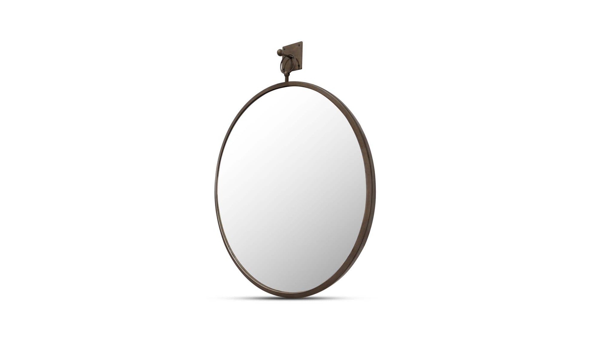 Cameo Mirror Aged Brass by Moe's Home Collection - view 6