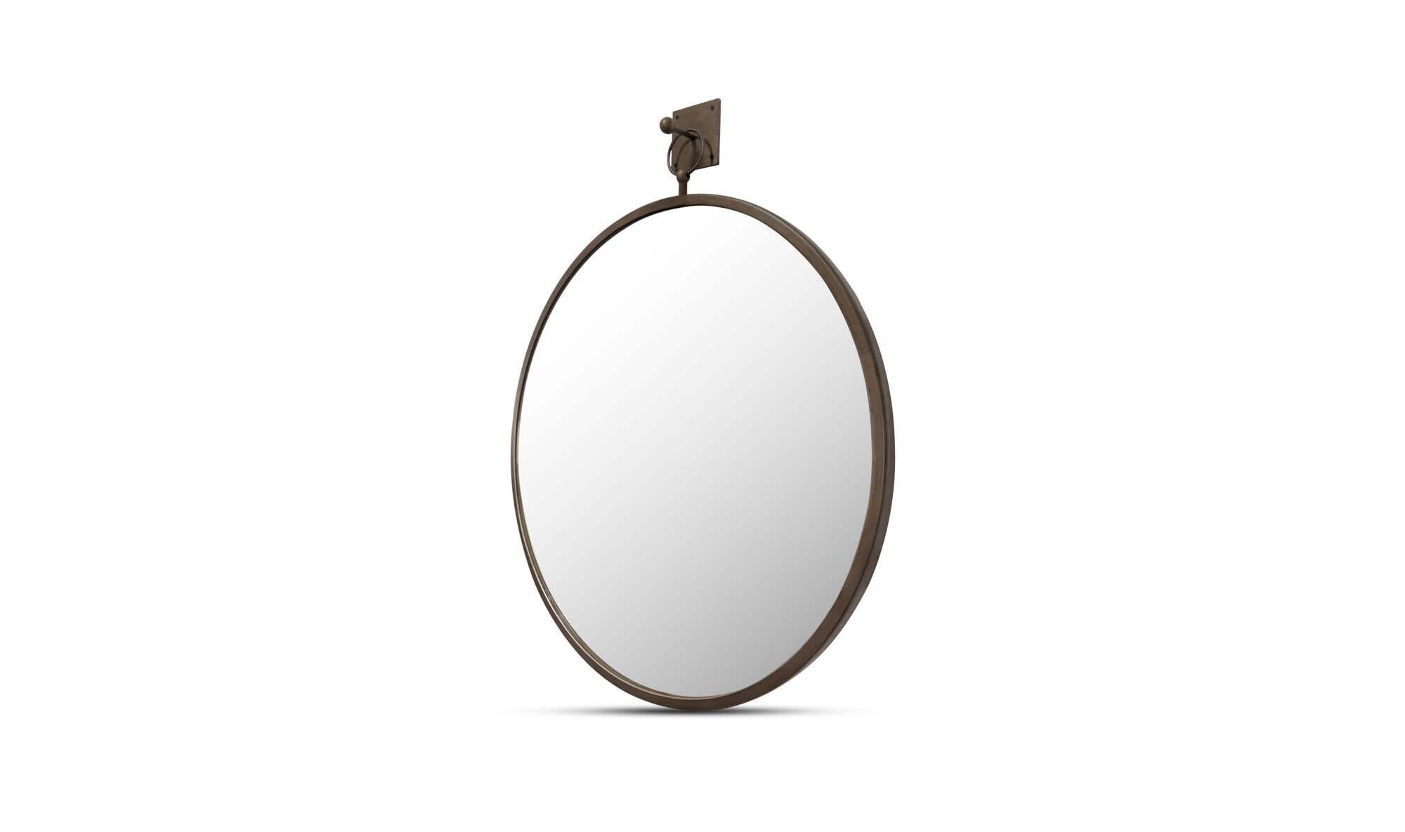 Cameo Mirror Aged Brass by Moe's Home Collection - view 6