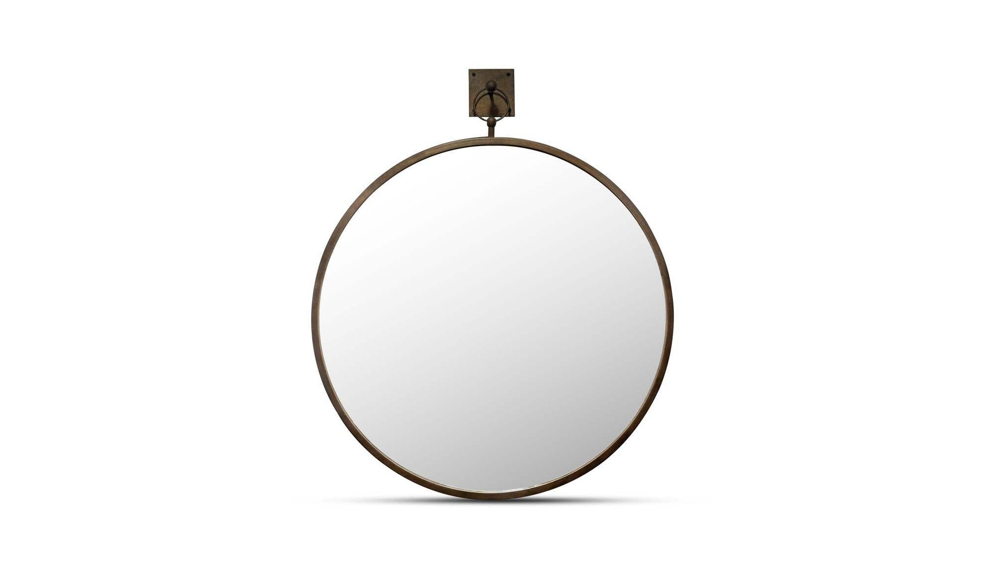Cameo Mirror Aged Brass by Moe's Home Collection - view 4