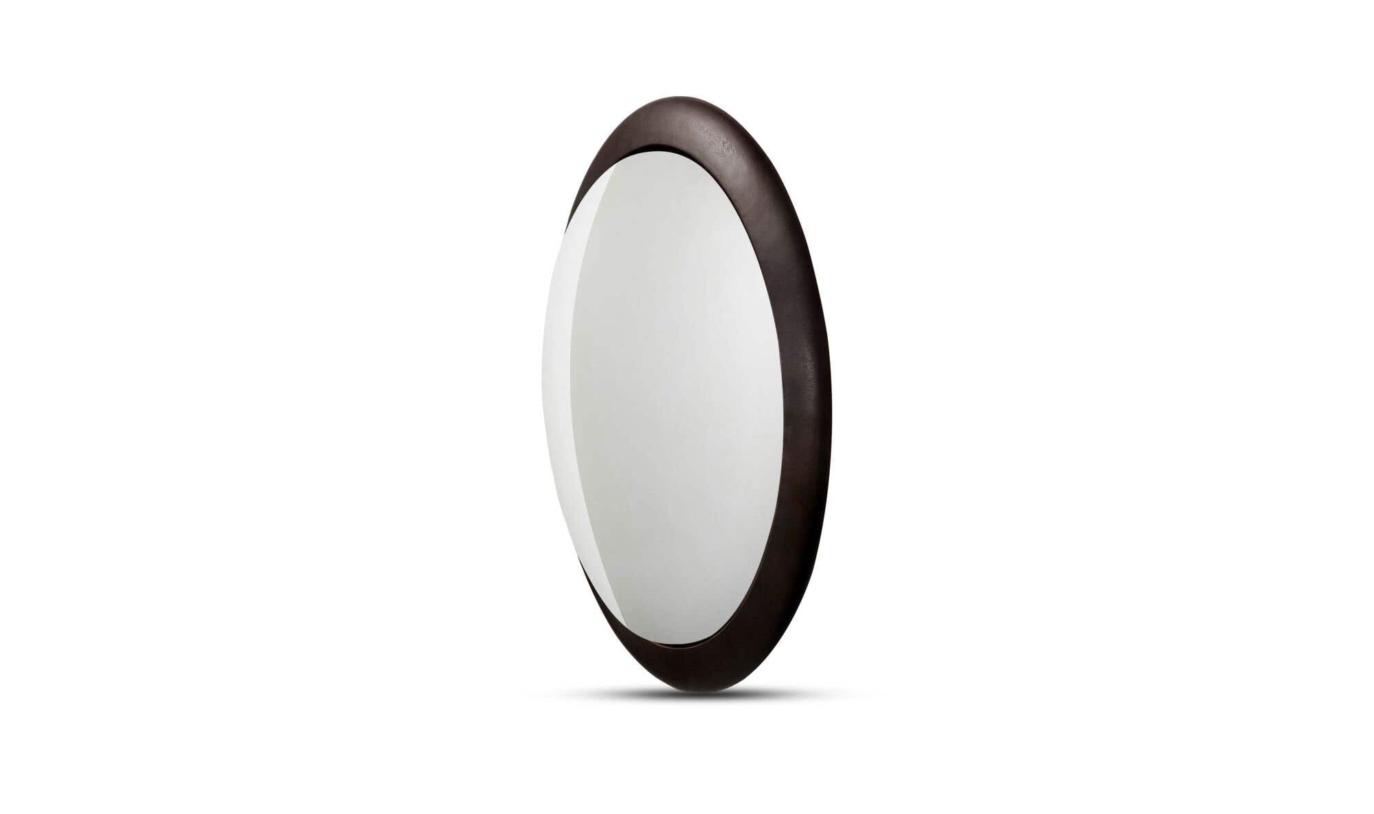Otis Mirror Blackened Bronze by Moe's Home Collection - view 4
