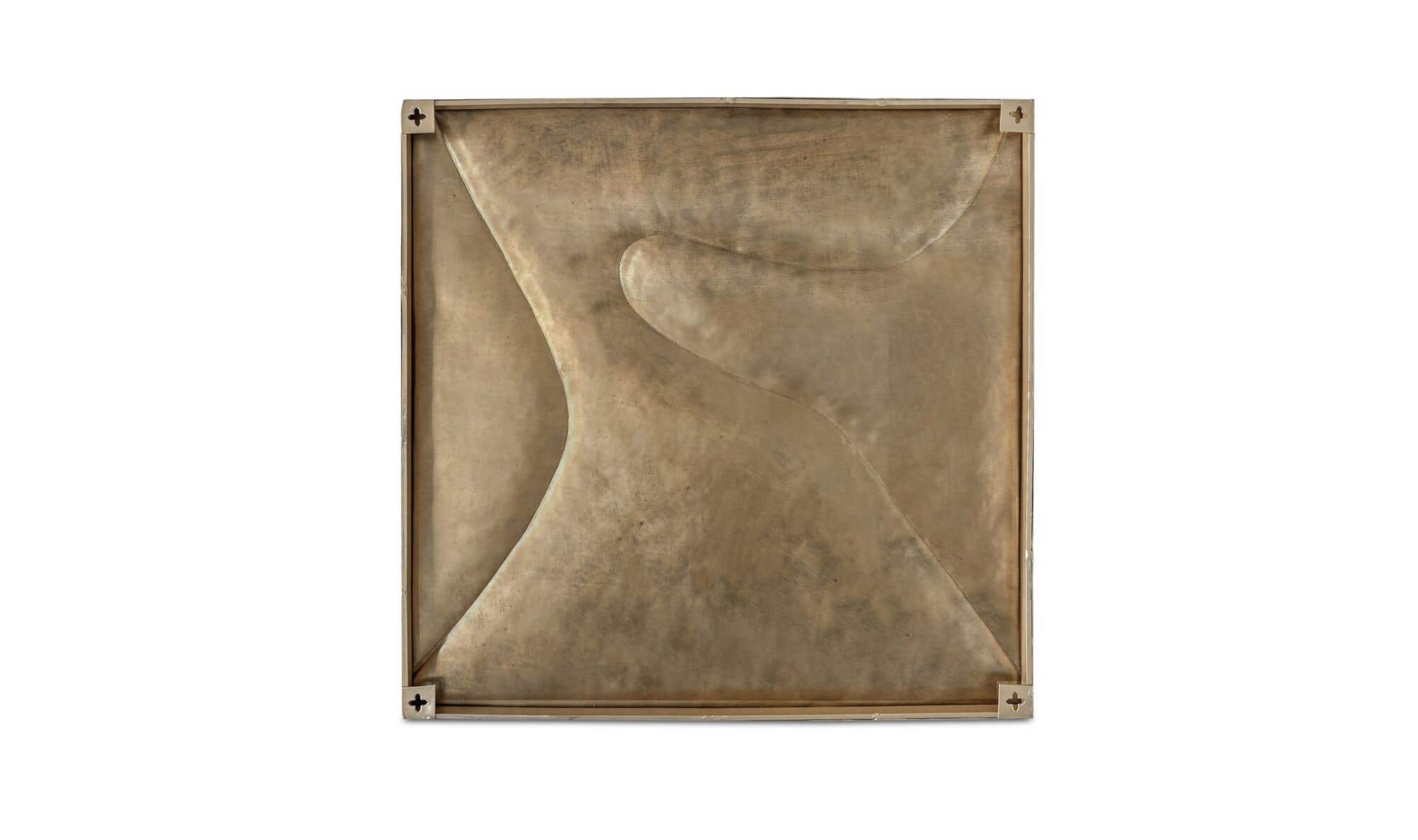 Bode Wall Sculpture Aged Brass by Moe's Home Collection - view 6