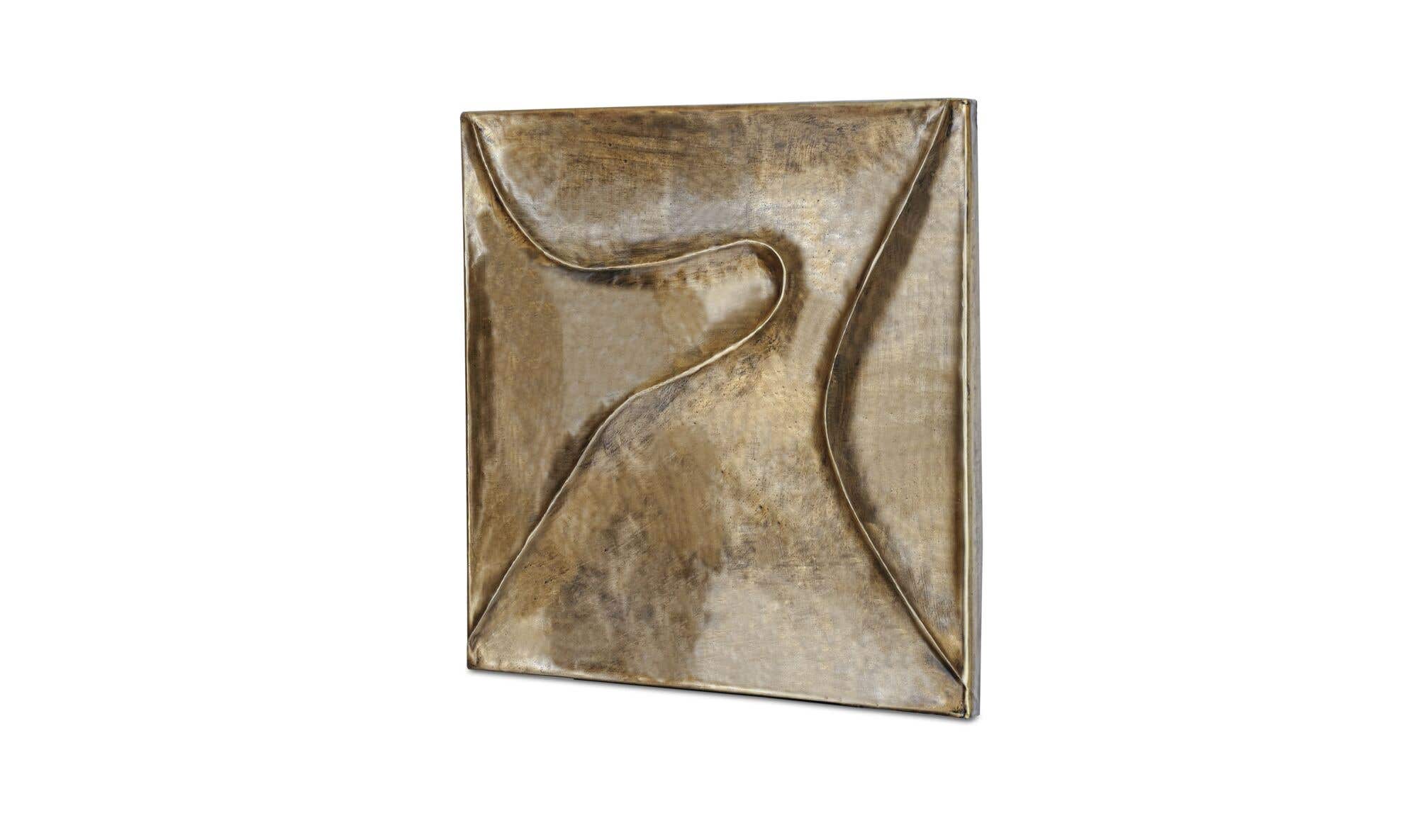 Bode Wall Sculpture Aged Brass by Moe's Home Collection - view 7