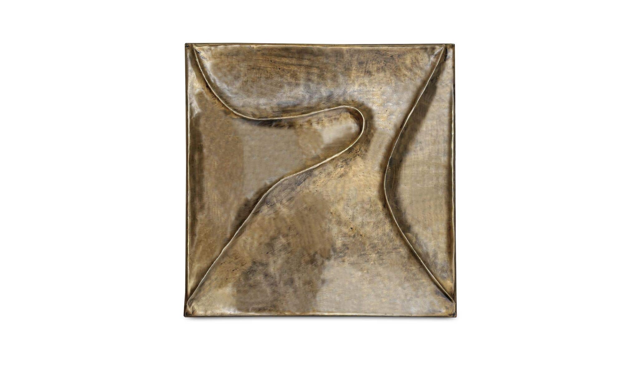 Bode Wall Sculpture Aged Brass by Moe's Home Collection - view 4