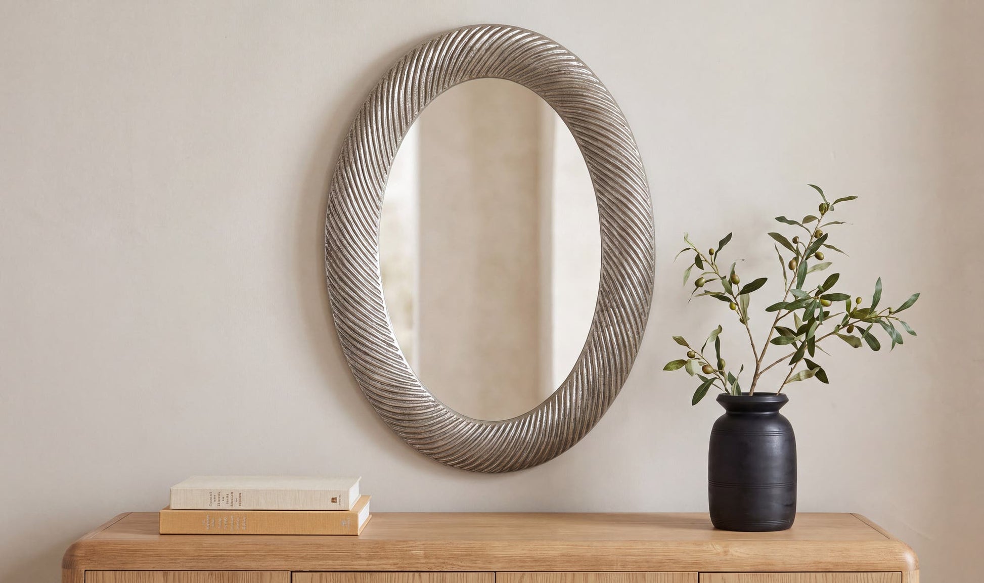 Constance Mirror Silver by Moe's Home Collection - view 3