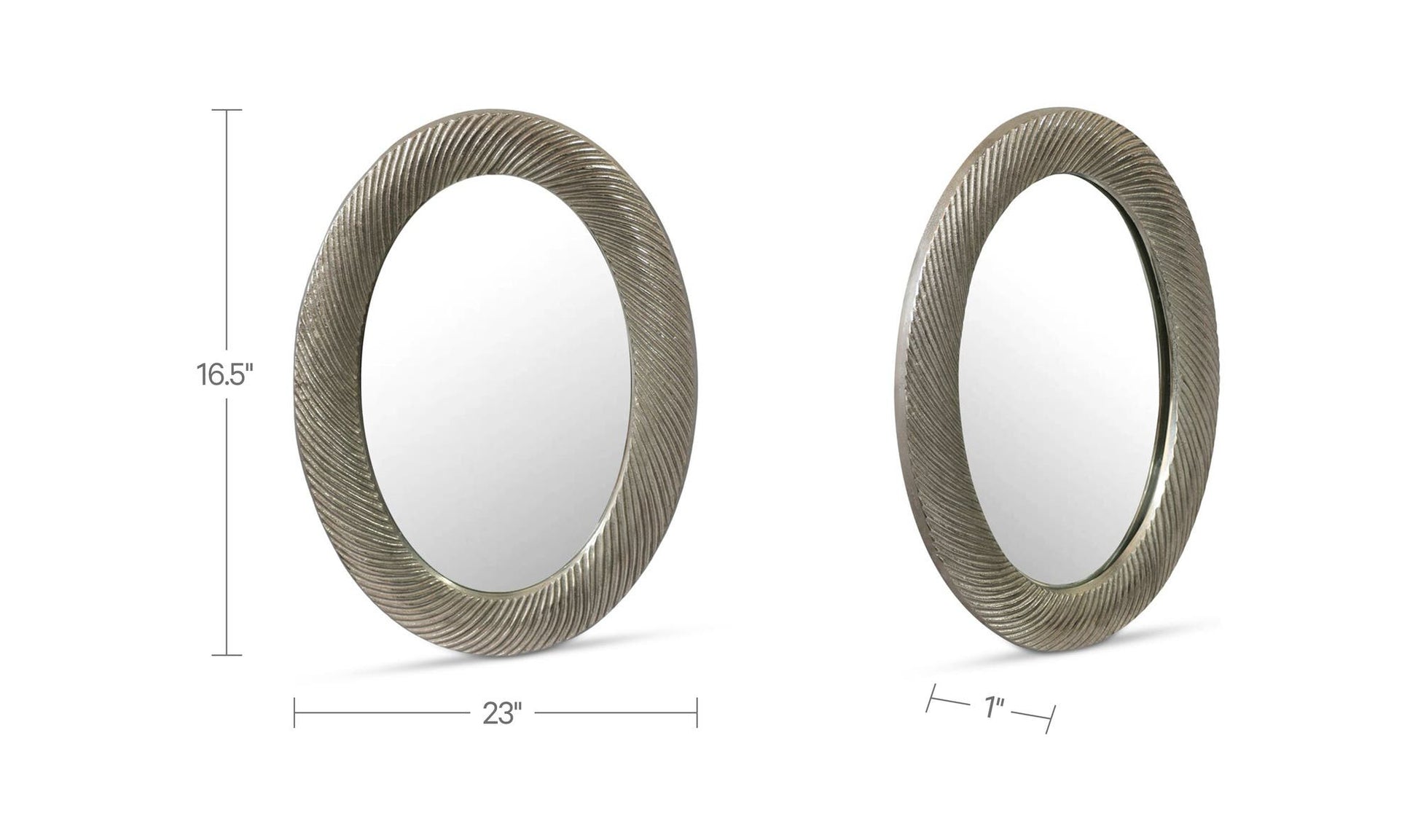 Constance Mirror Silver by Moe's Home Collection - view 9