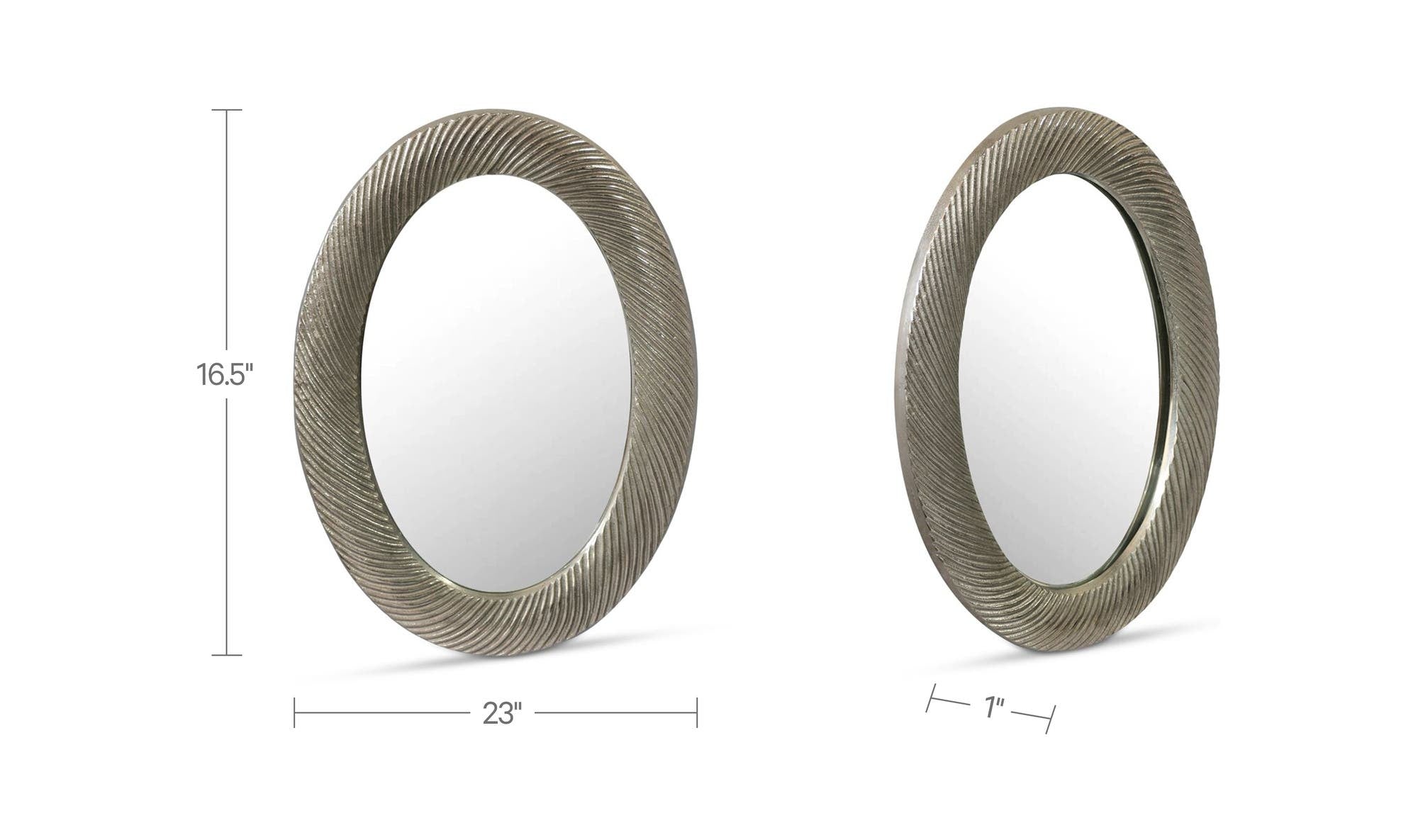 Constance Mirror Silver by Moe's Home Collection - view 9