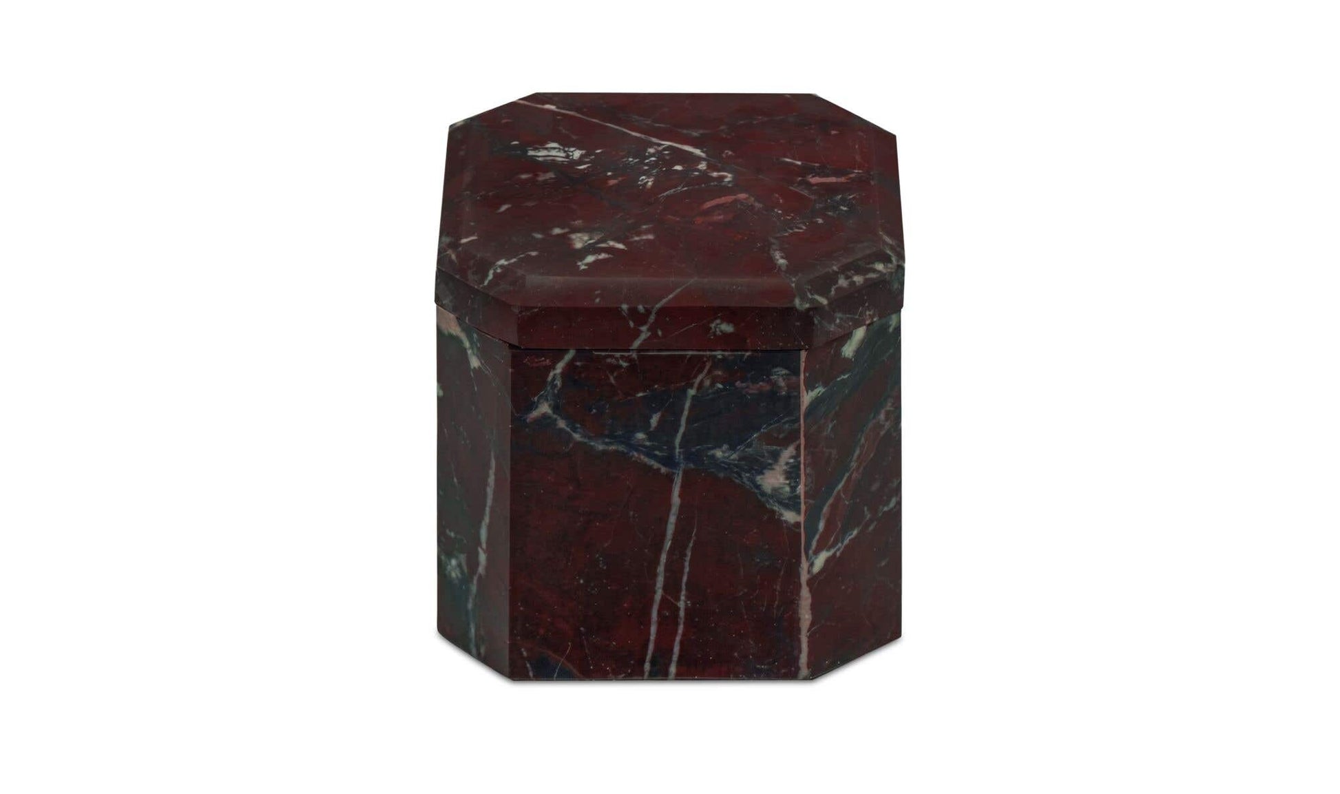 Forli Marble Box Red Levanto by Moe's Home Collection - view 3