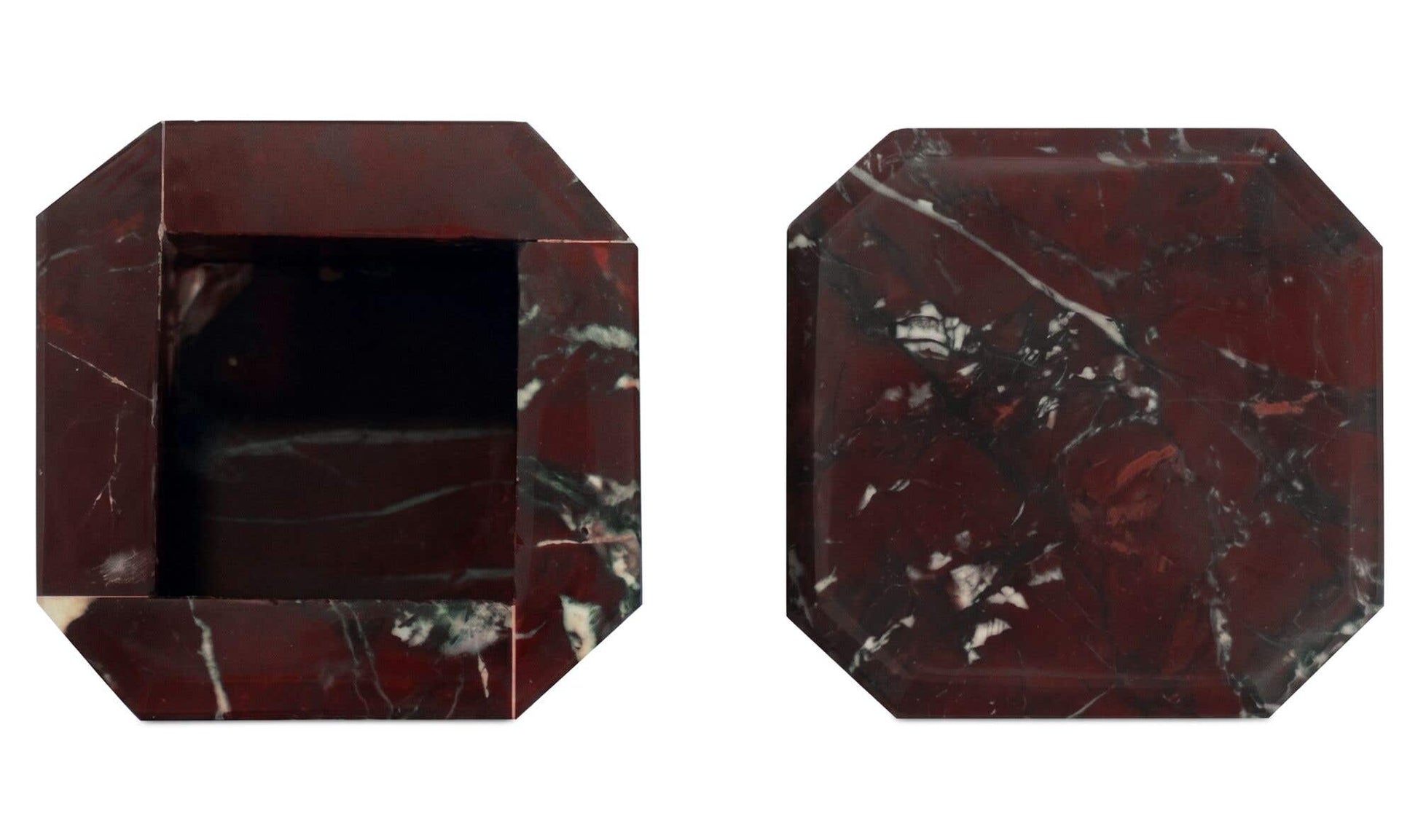 Forli Marble Box Red Levanto by Moe's Home Collection - view 7