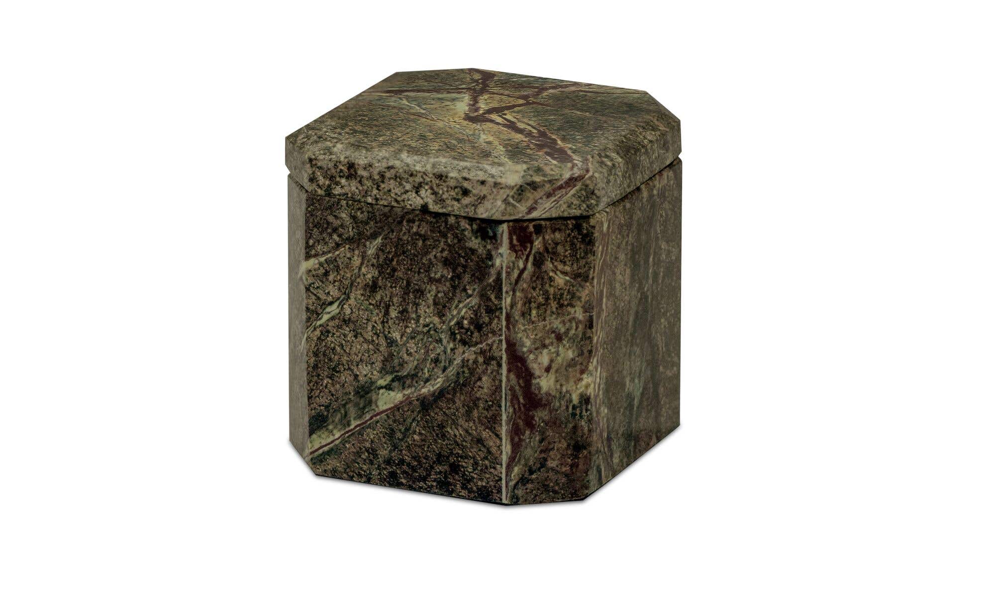 Forli Marble Box Rainforest Green by Moe's Home Collection - view 7
