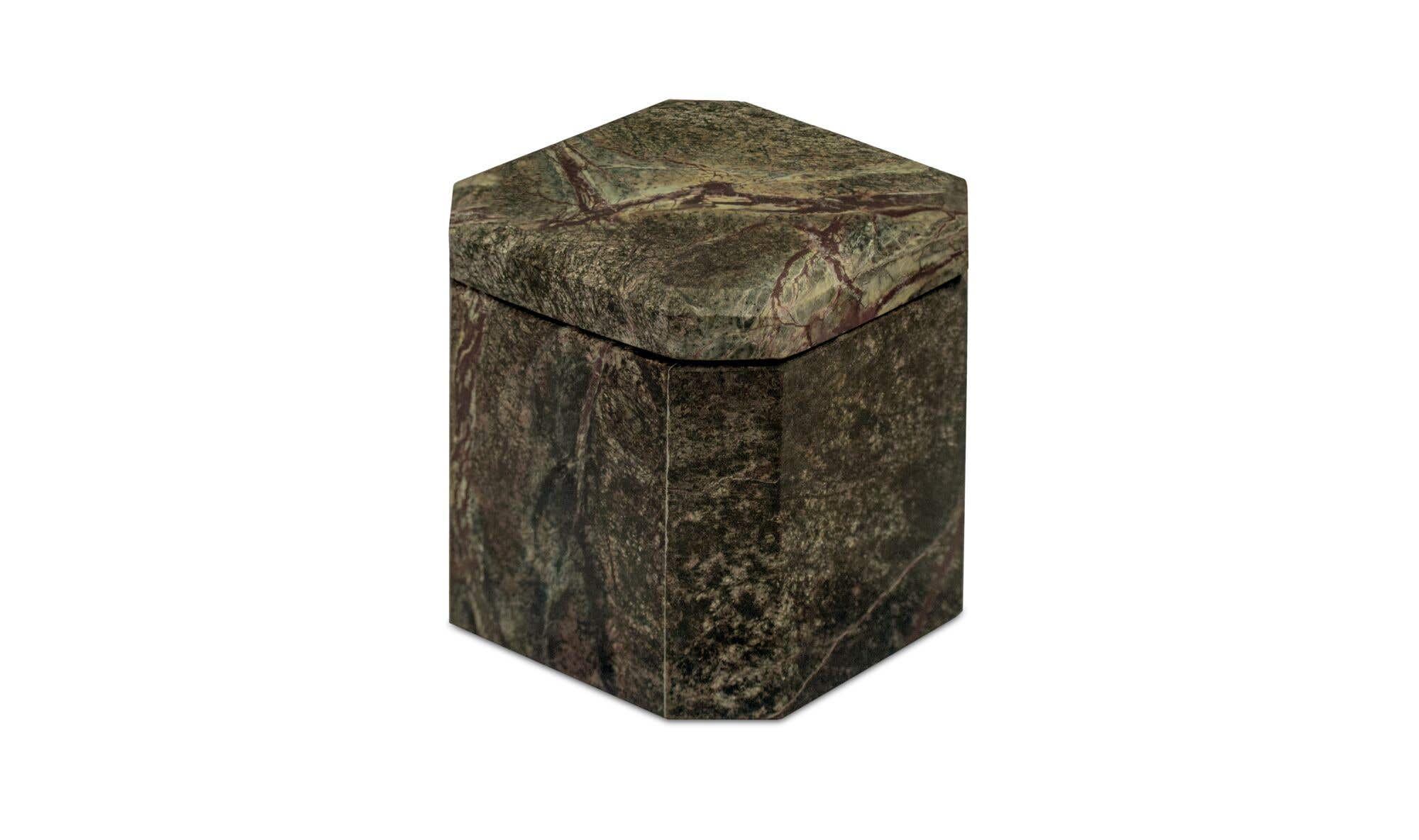 Forli Marble Box Rainforest Green by Moe's Home Collection - view 6