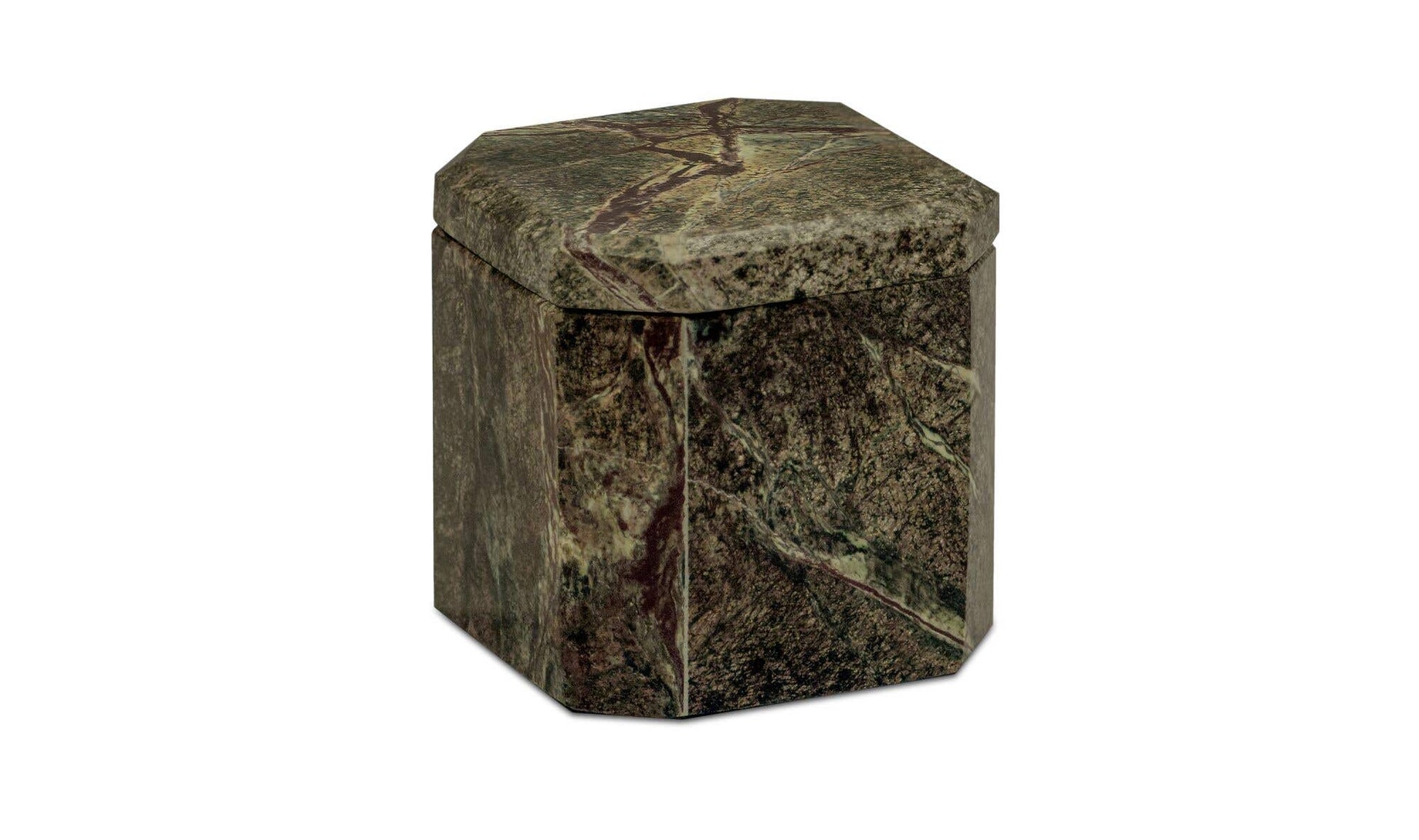 Forli Marble Box Rainforest Green by Moe's Home Collection - view 4
