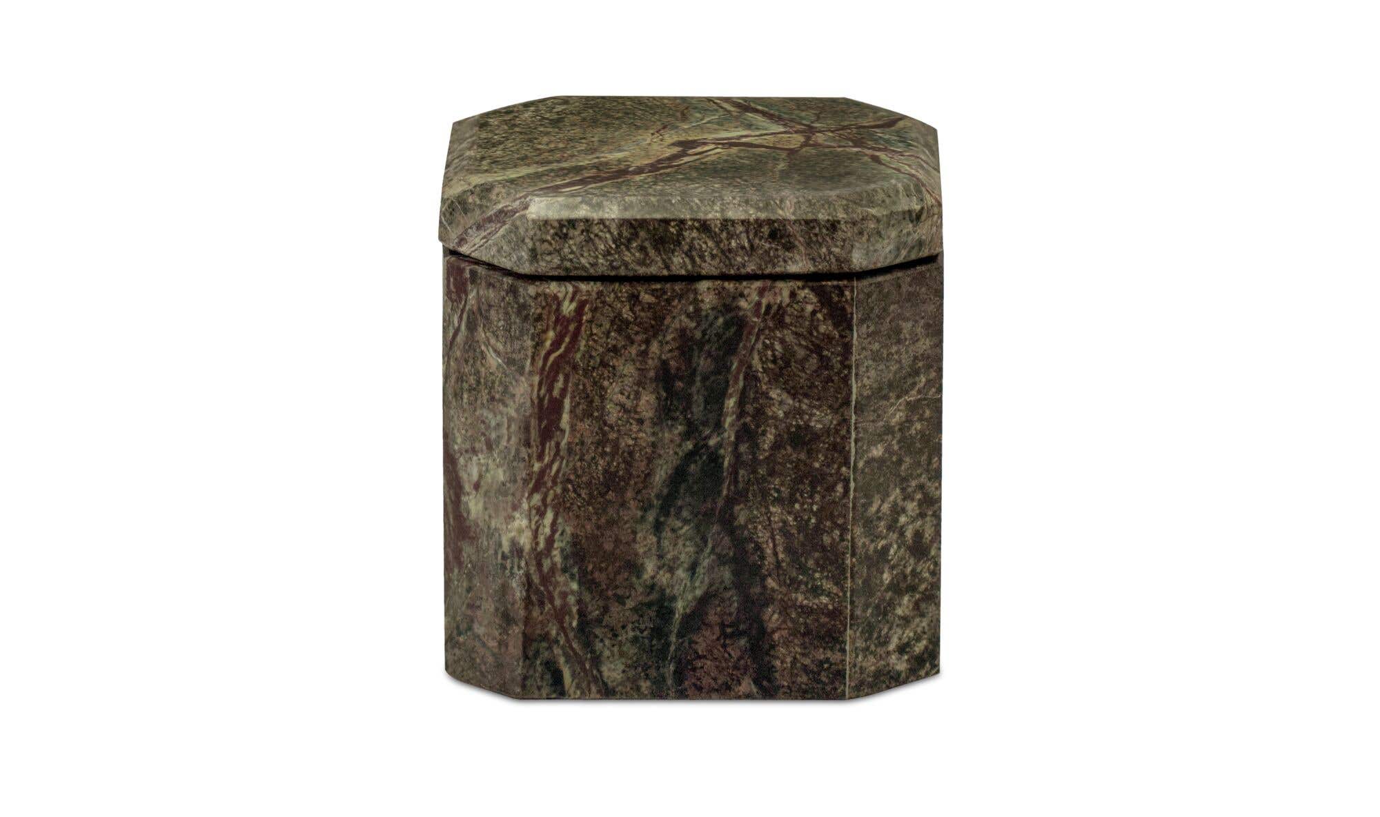 Forli Marble Box Rainforest Green by Moe's Home Collection - view 3