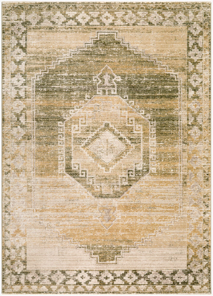 Fifth Avenue Light Gray/Taupe Machine Woven Rug FIF-2308 - 5' x 7'5"